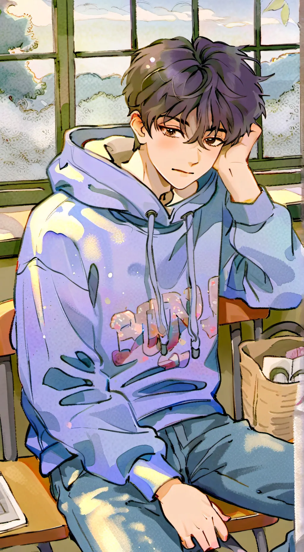 ai character: βΉοΈπππβΉοΈ background