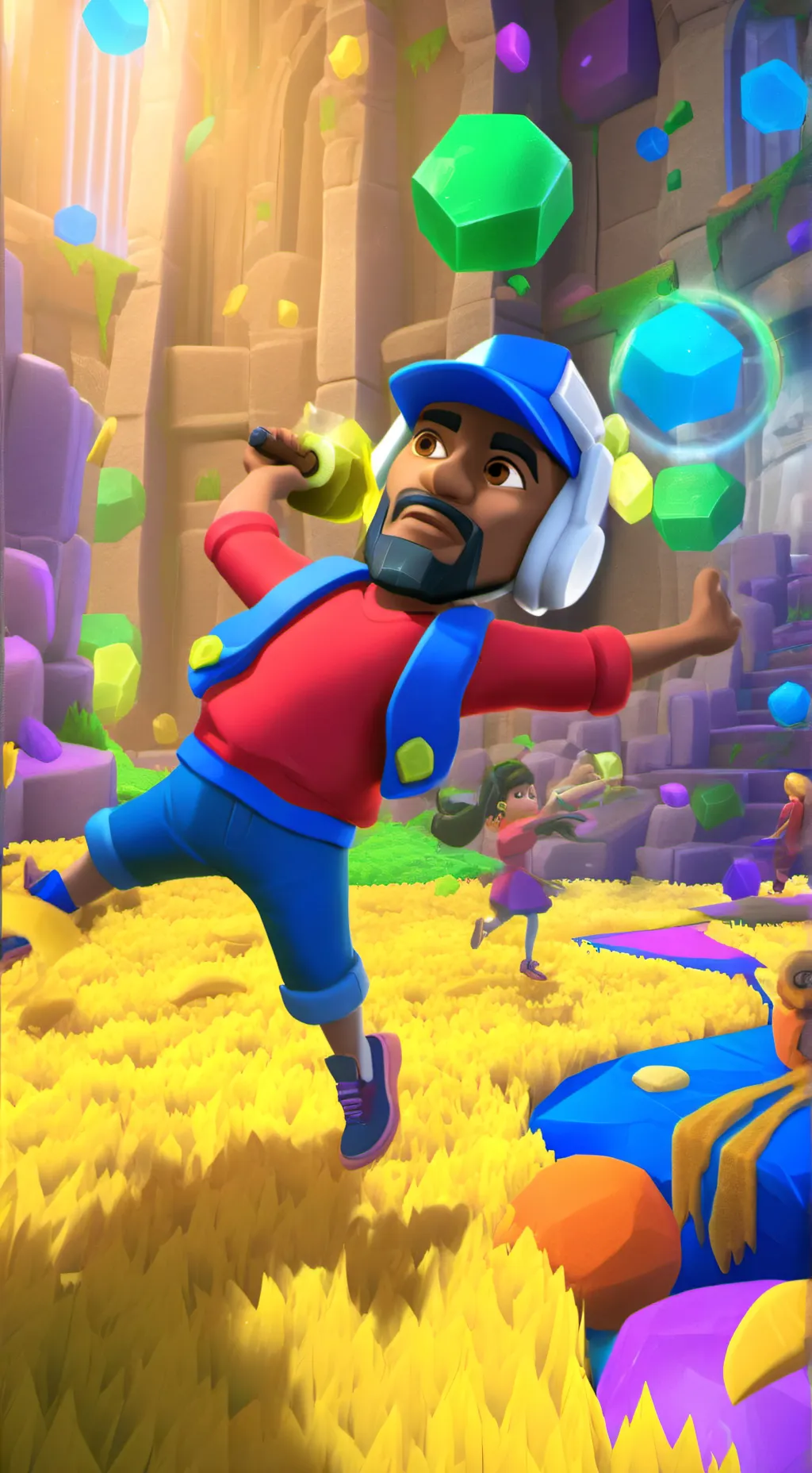 ai character: FOXY X CHICA  background