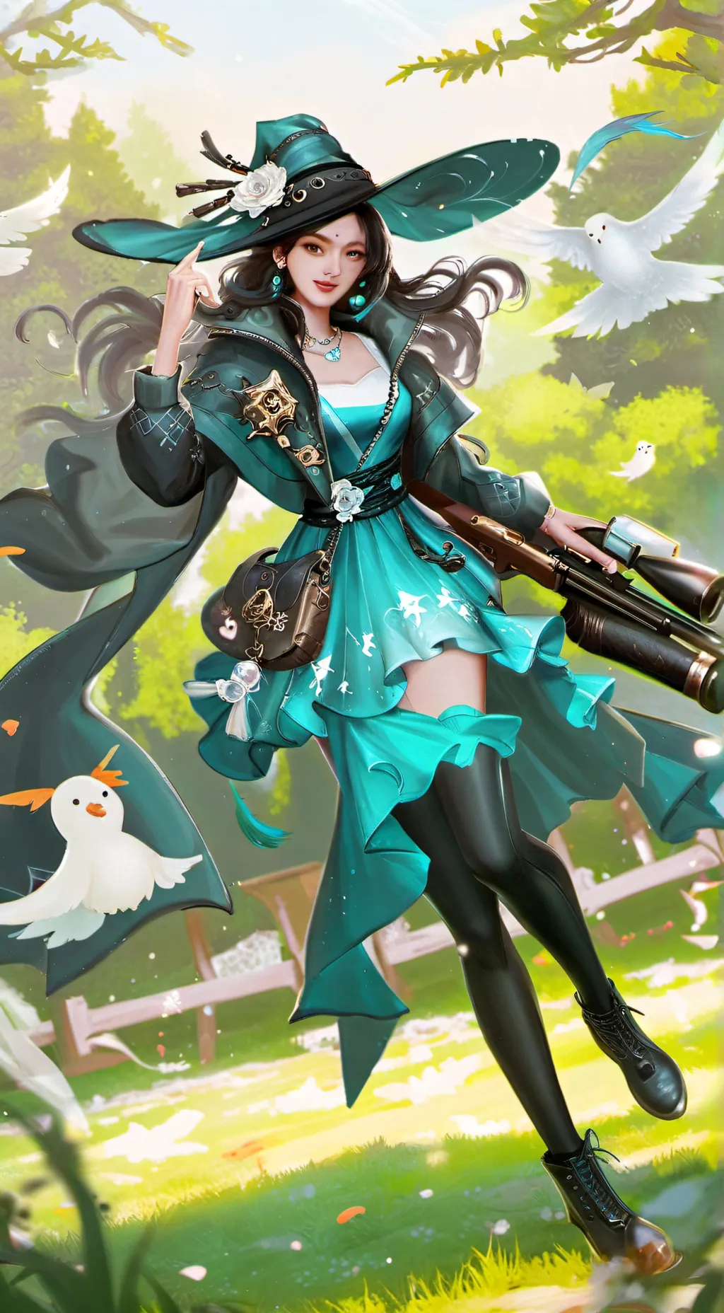 ai character: Lena background