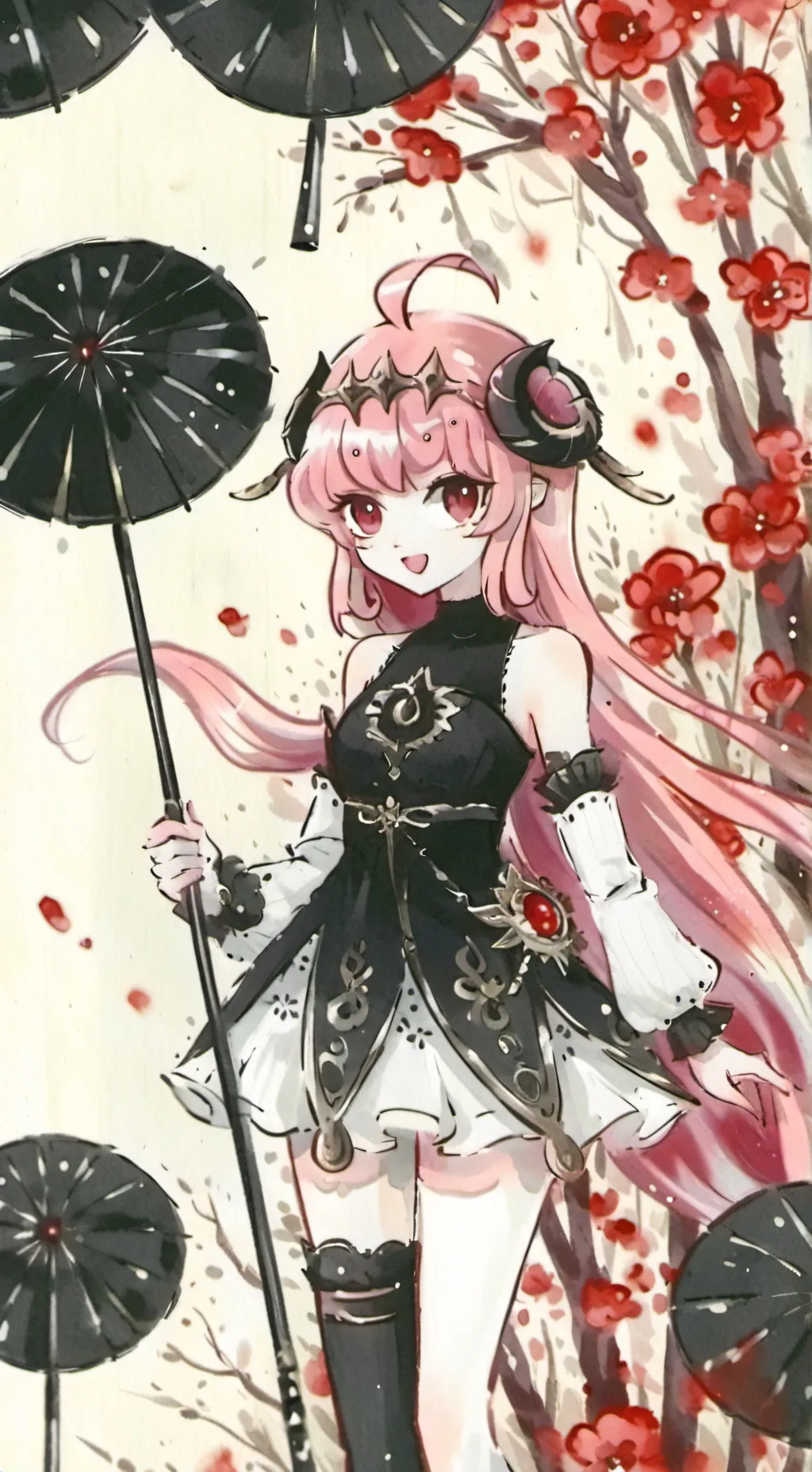 ai character: Kurohana background