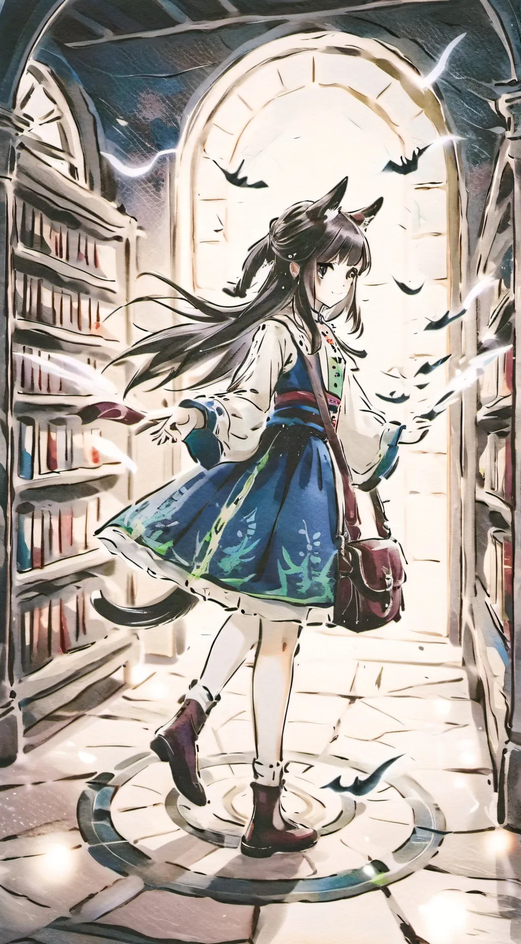 ai character: Lily  background