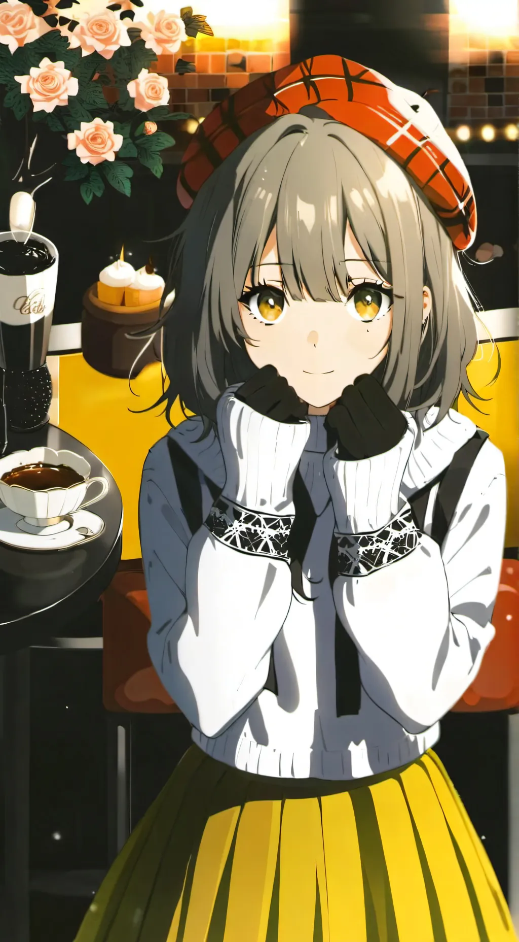 ai character: Naoka background