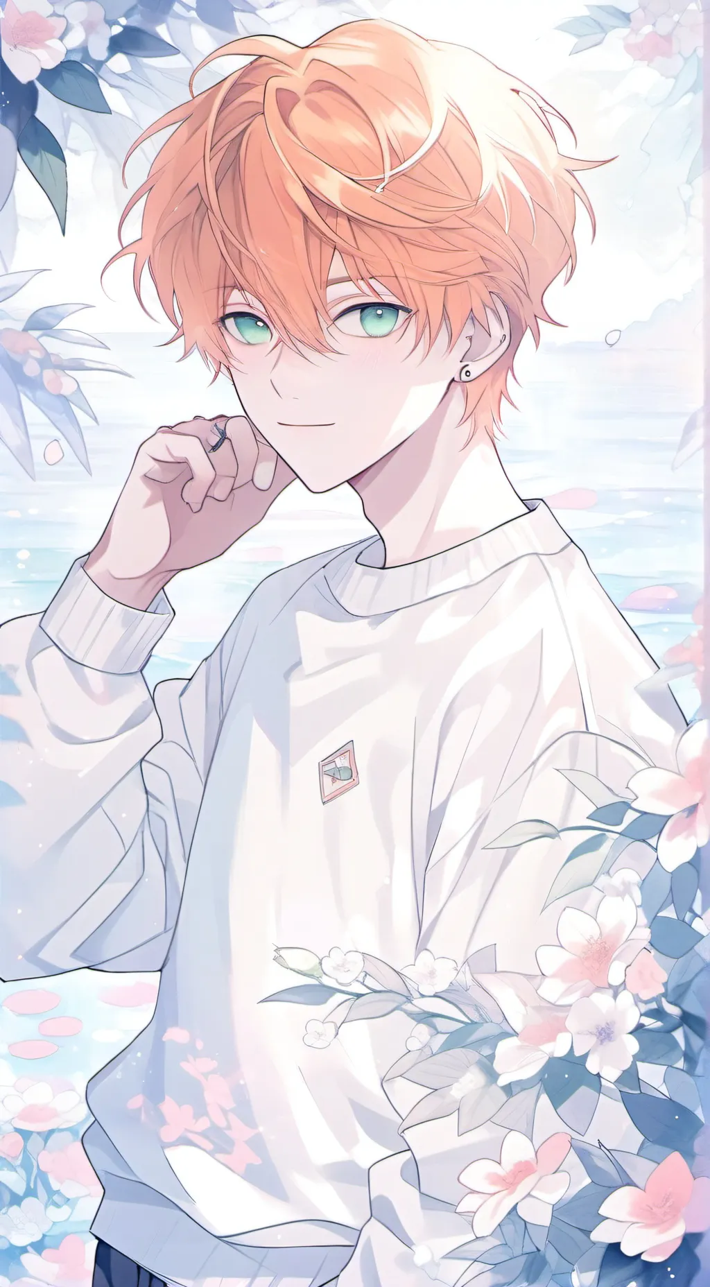 ai character: Leon  background