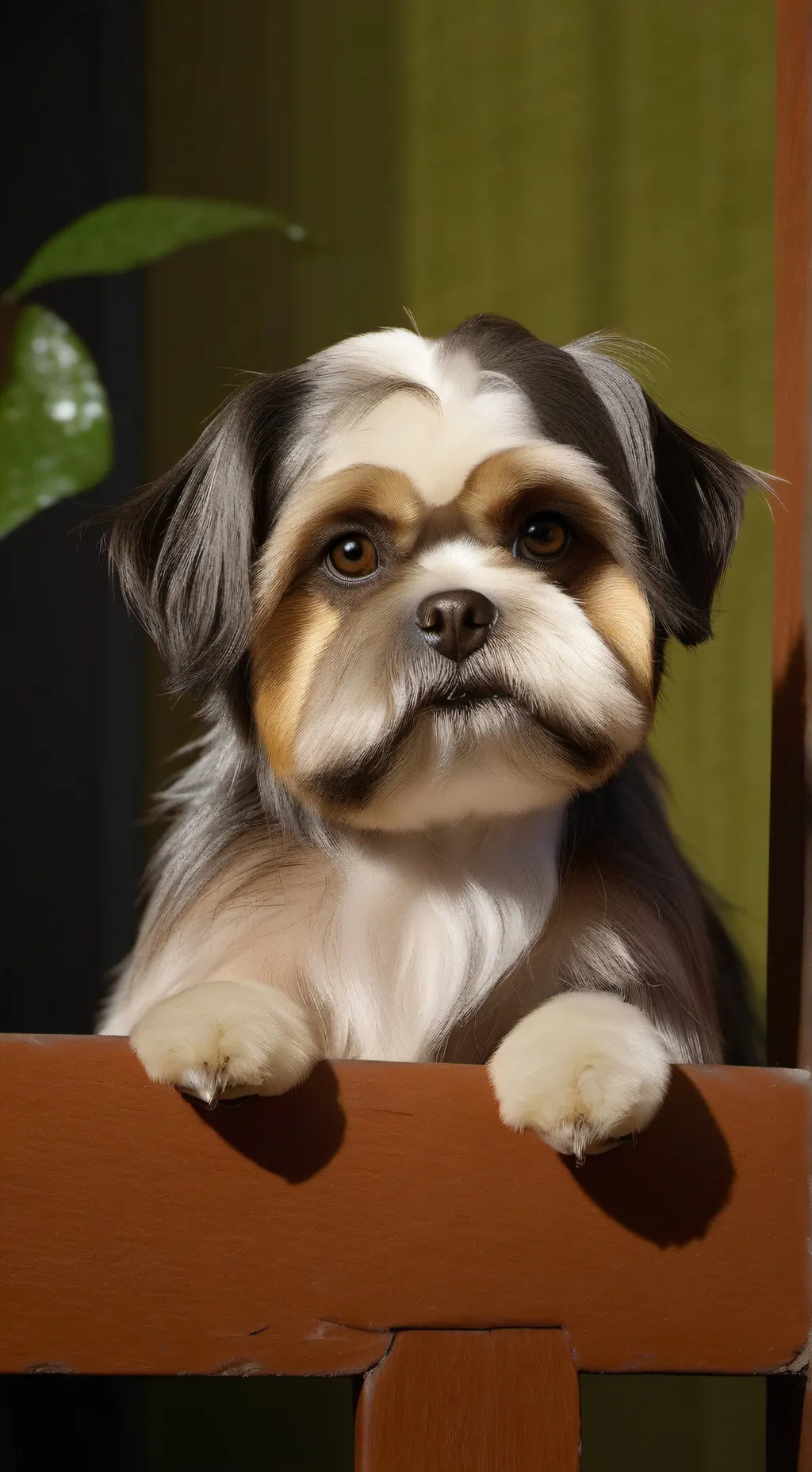 ai character: Lucky background