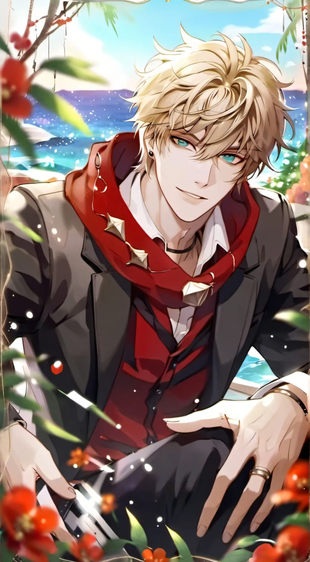 ai character: Aaron  background