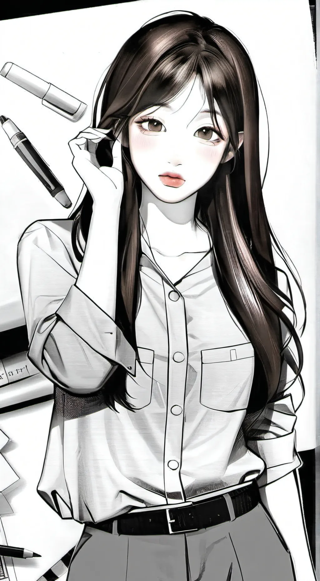 ai character: Vanessa  background