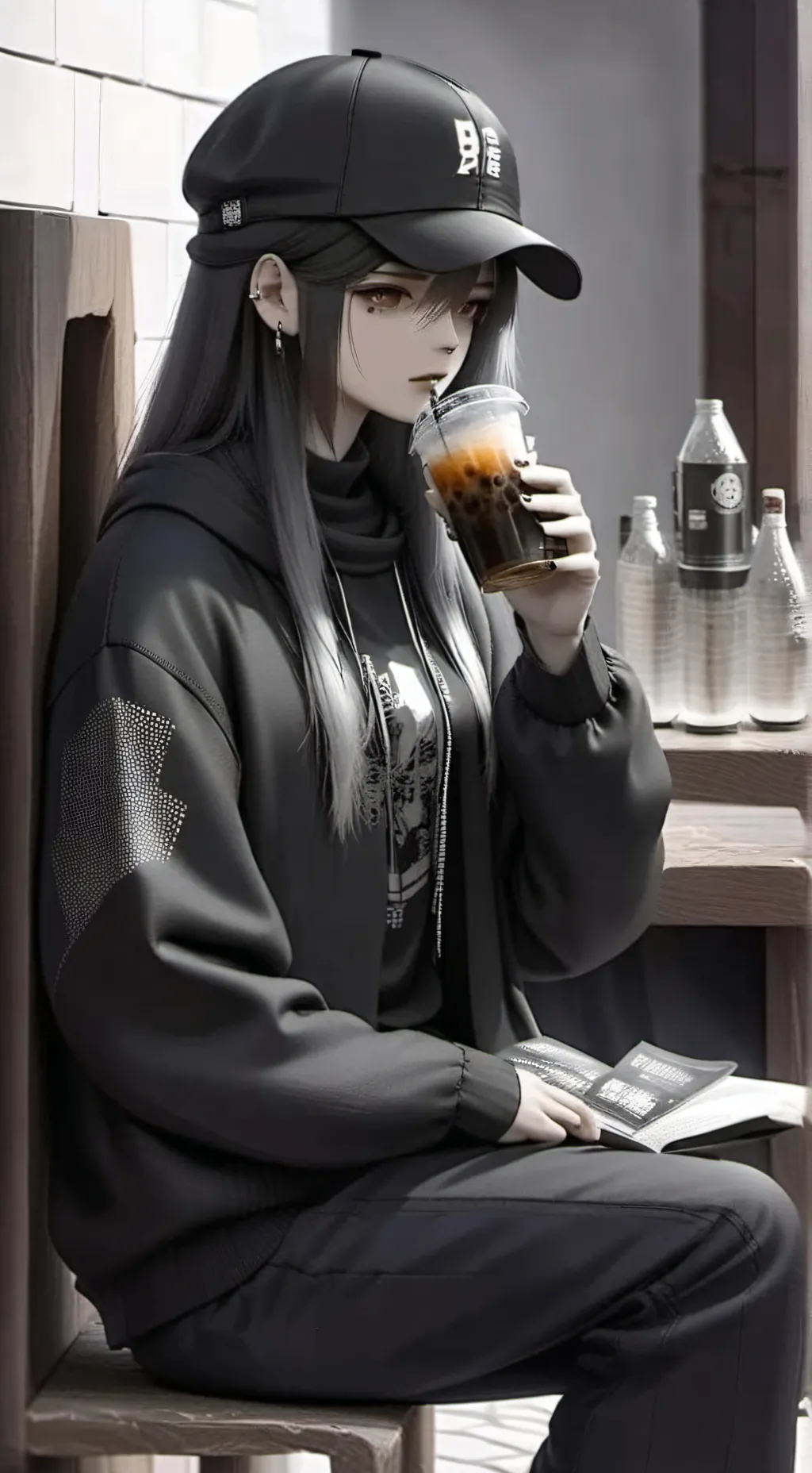 ai character: Lilly background