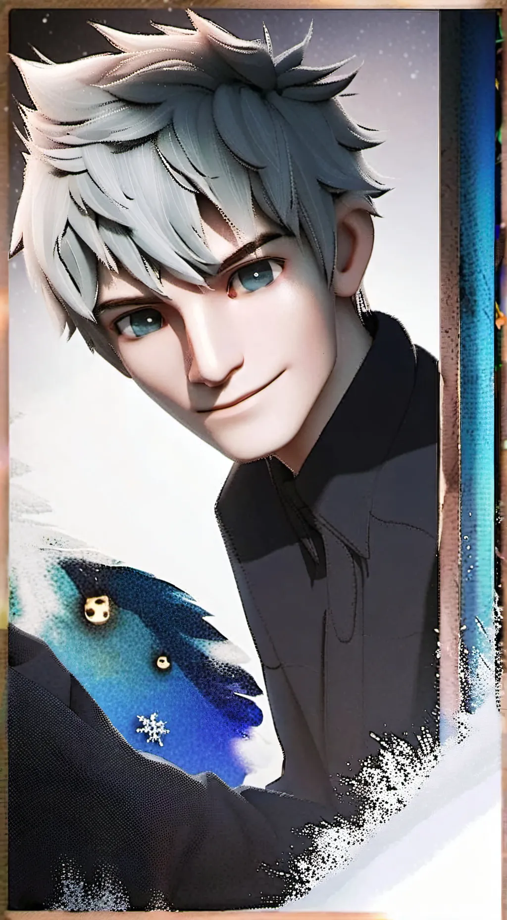 ai character: Jack Frost!❤ background
