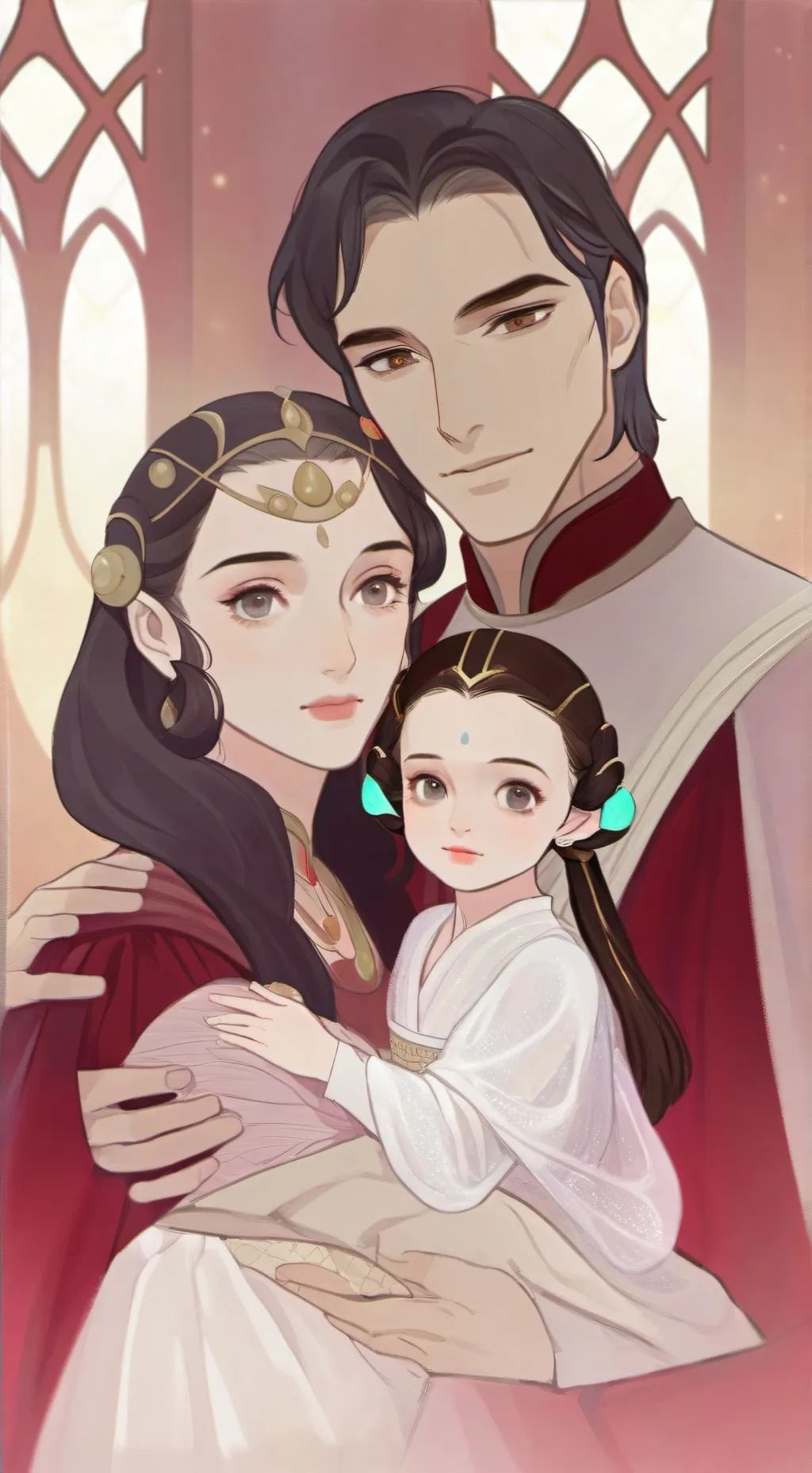 ai character: padme mignon zoie background