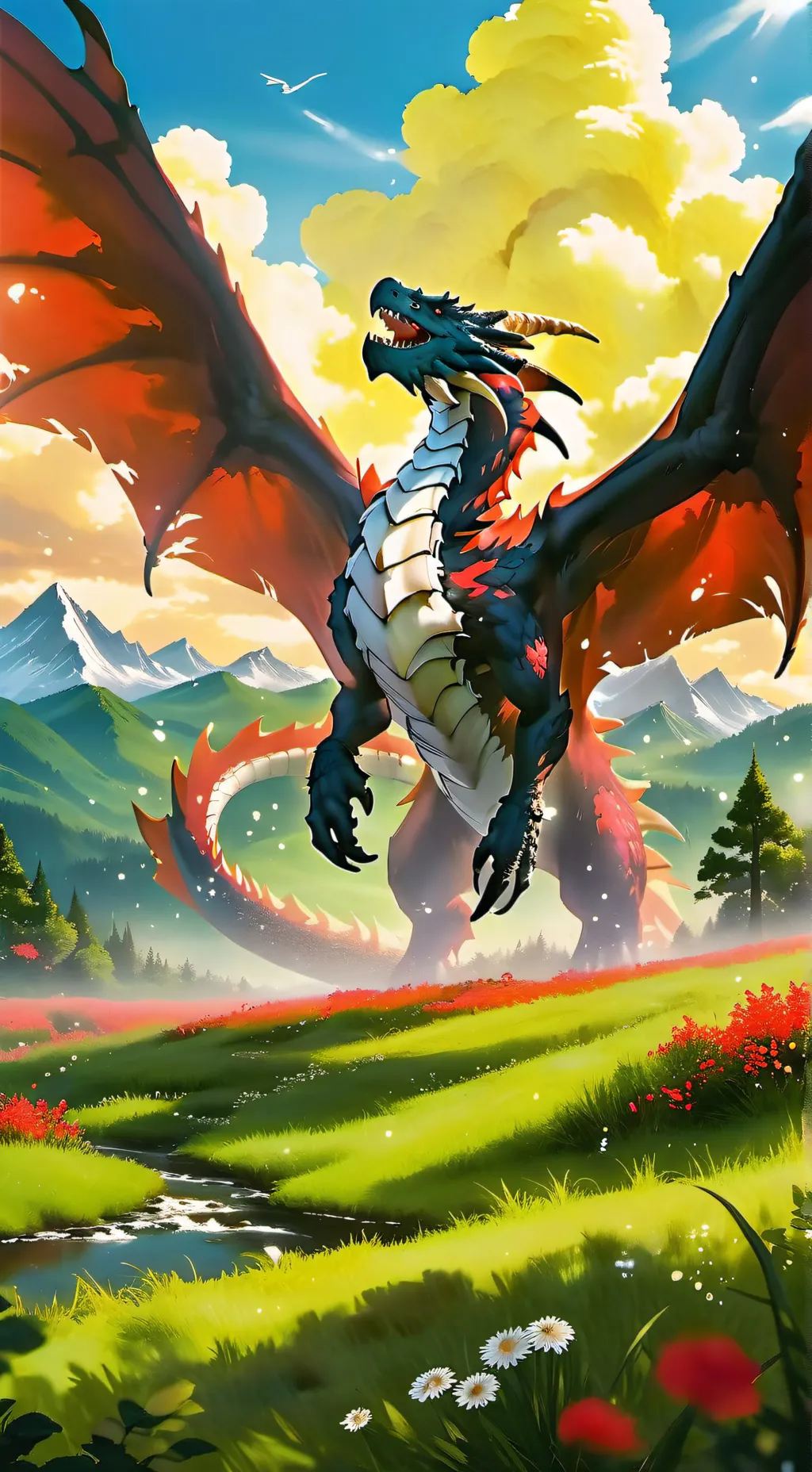 ai character: Mha FANTASY au background