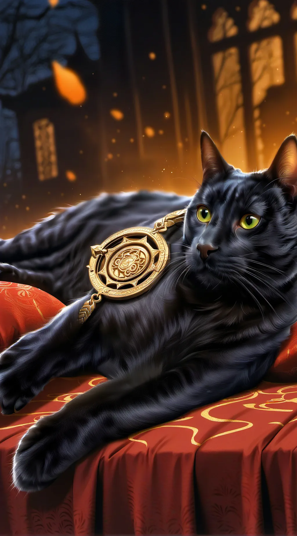 ai character: Blacki background