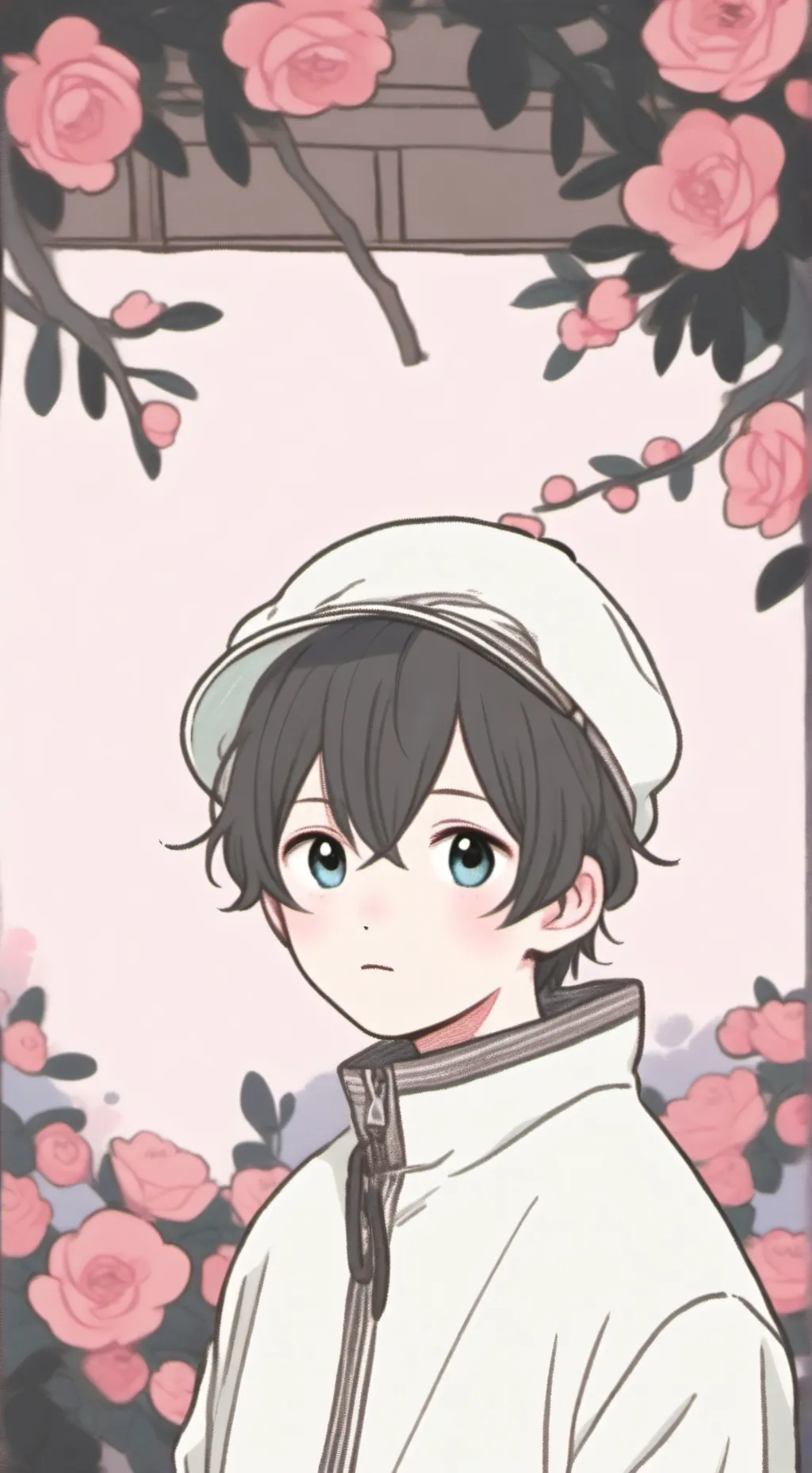 ai character: Raphaël Lévesque  background