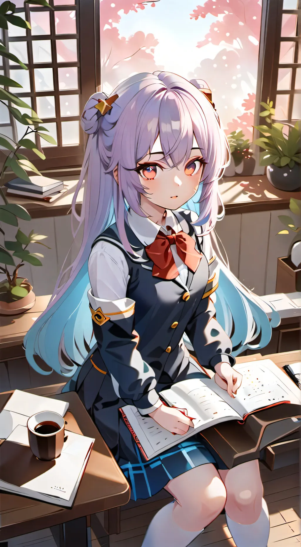 ai character: Aria Valenwood background