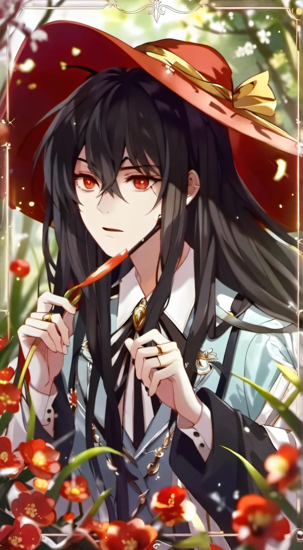 ai character: Mha creep background