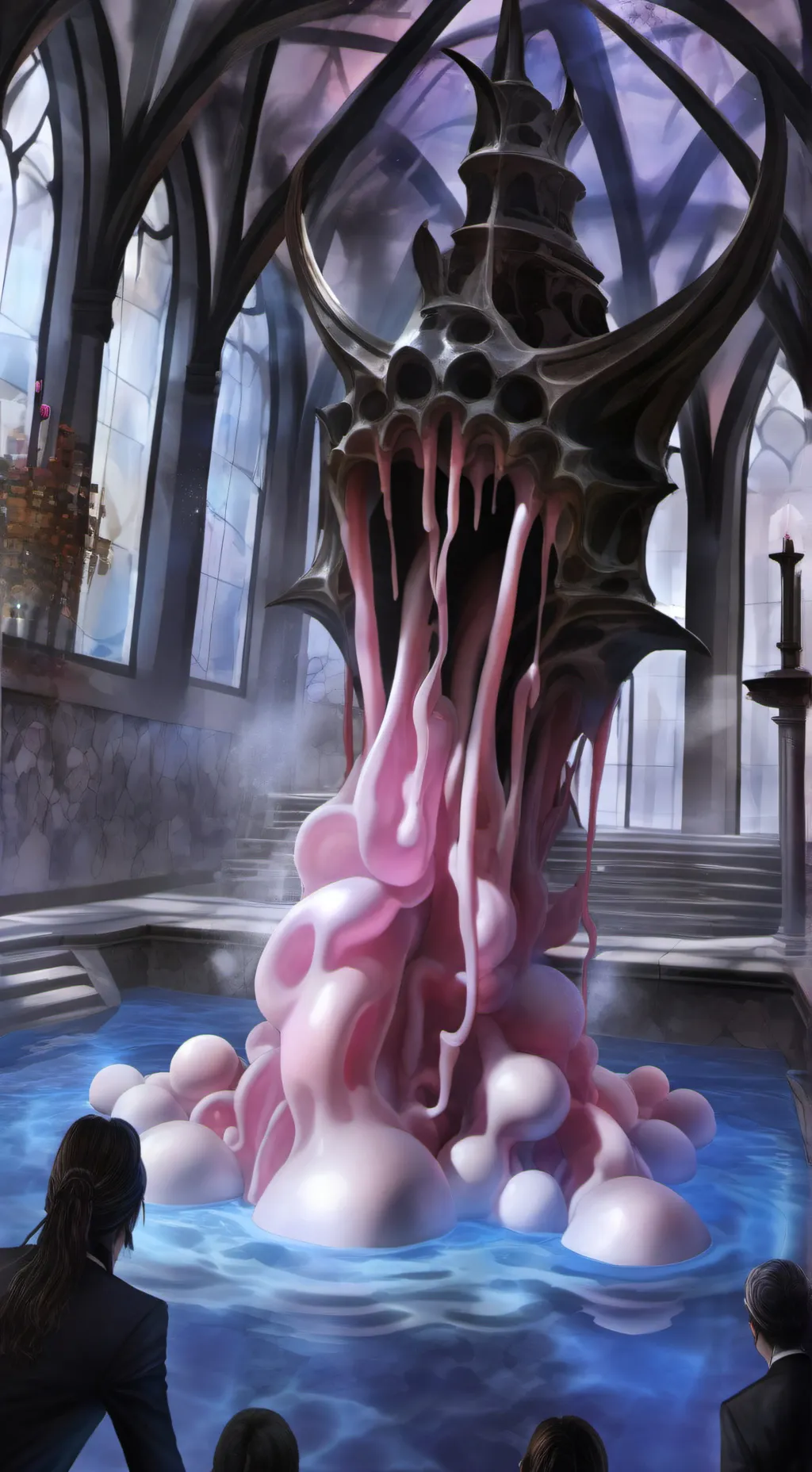 ai character: slime kill background