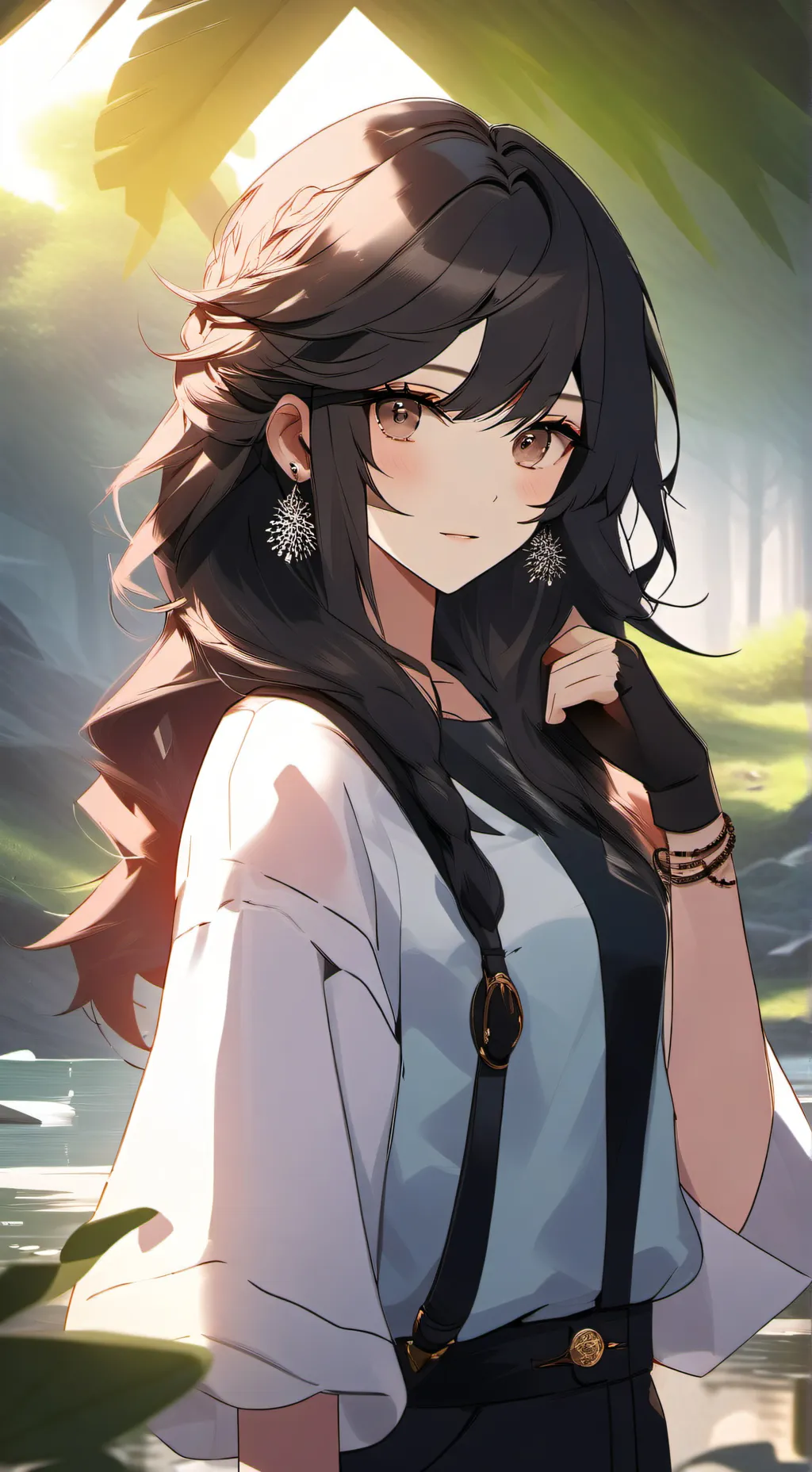 ai character: senemi background