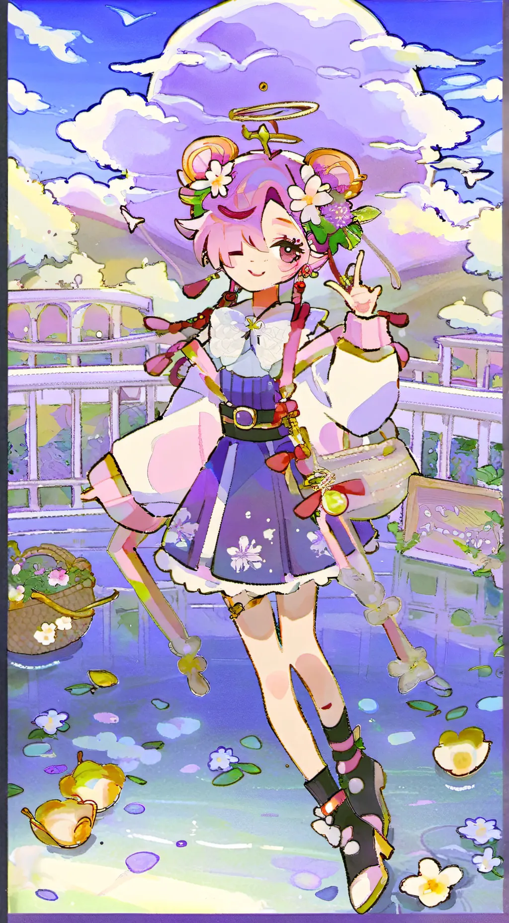 ai character: Enemies to Lovers background