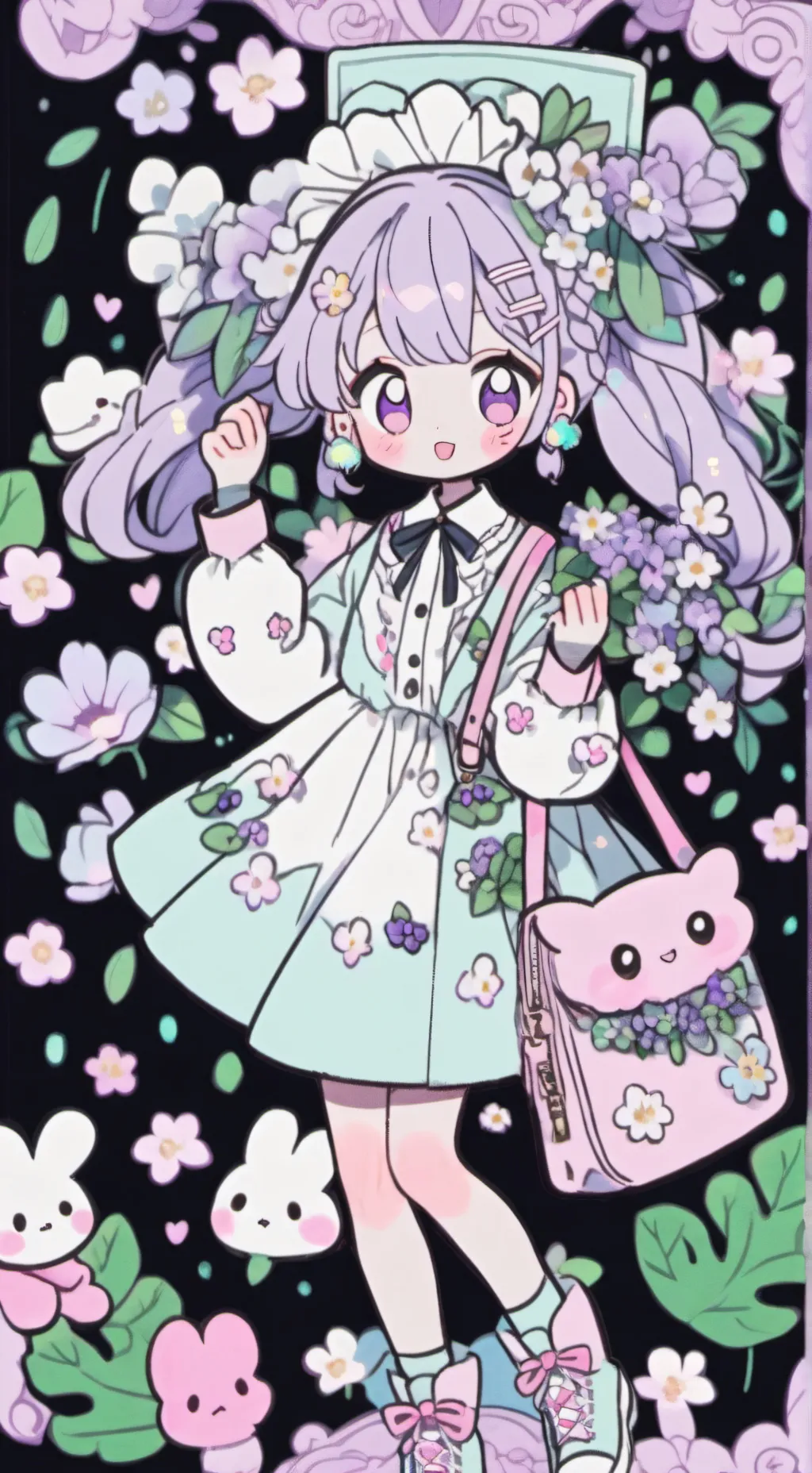 ai character: dw at your house:3 background