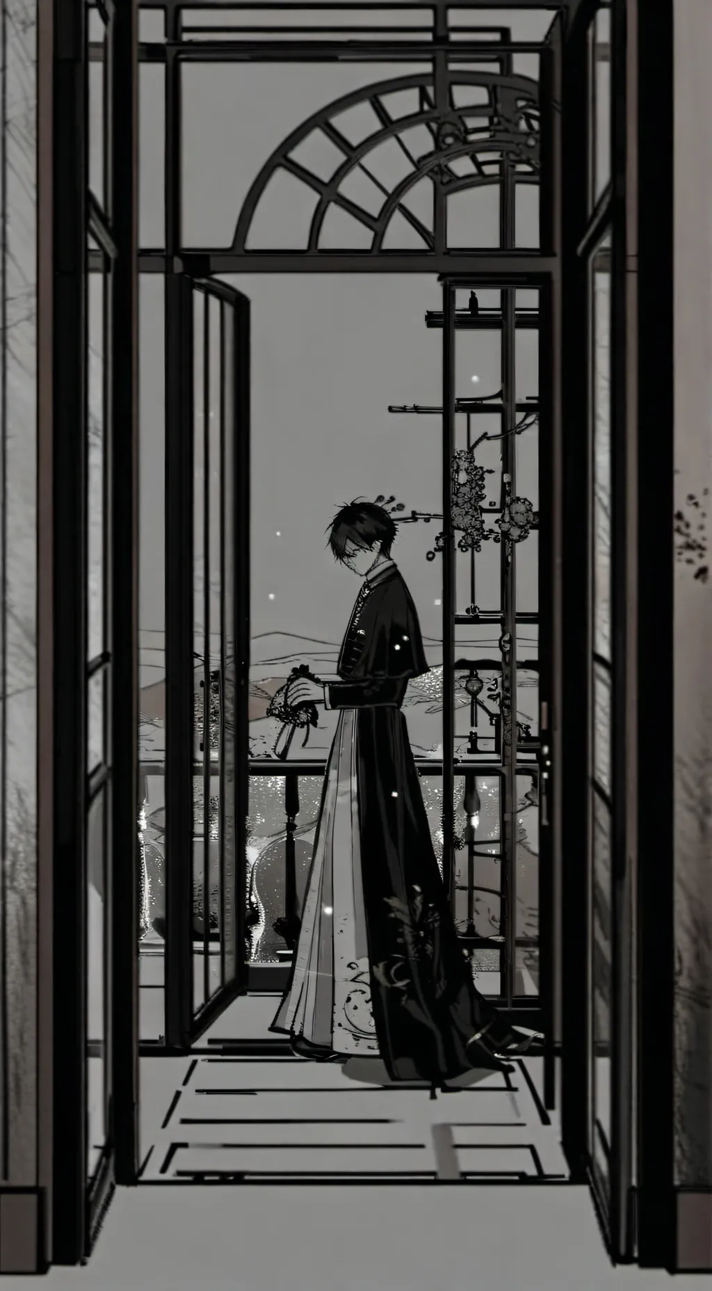 ai character: скуката  background