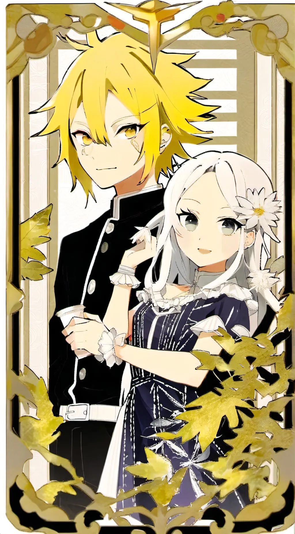 ai character: mha denki  background