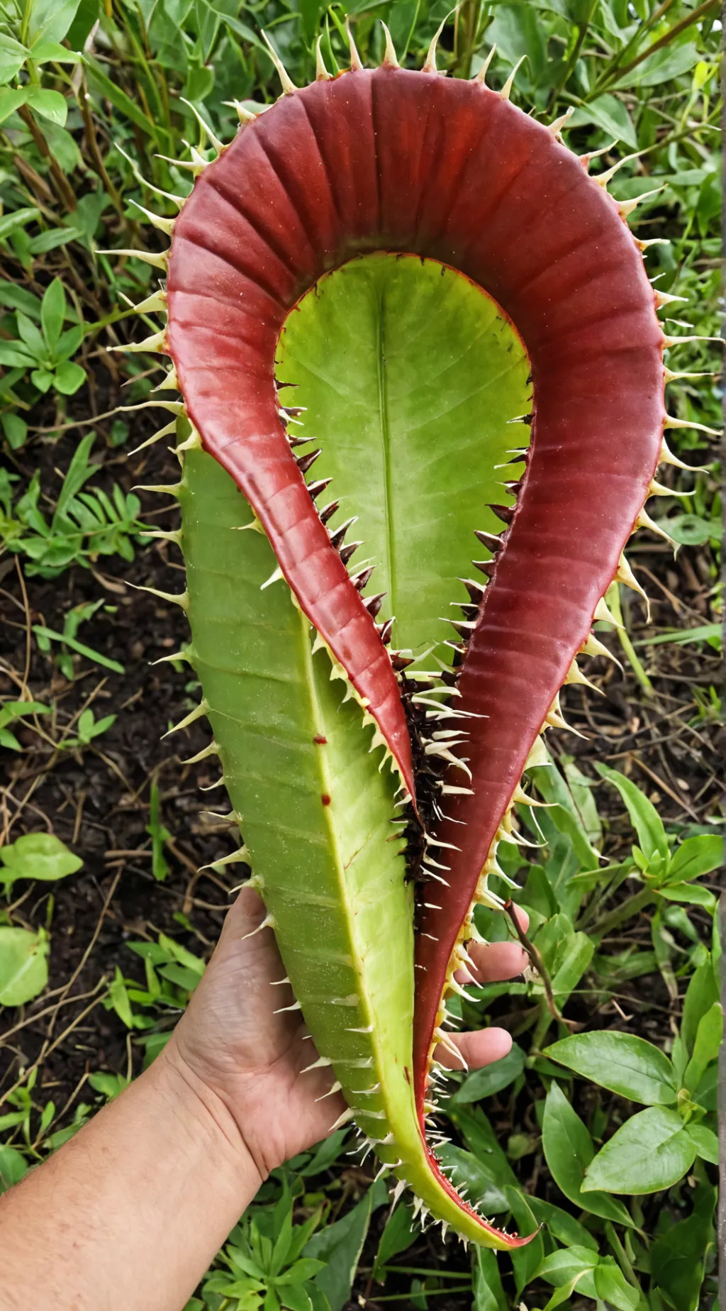 ai character:  human trap background