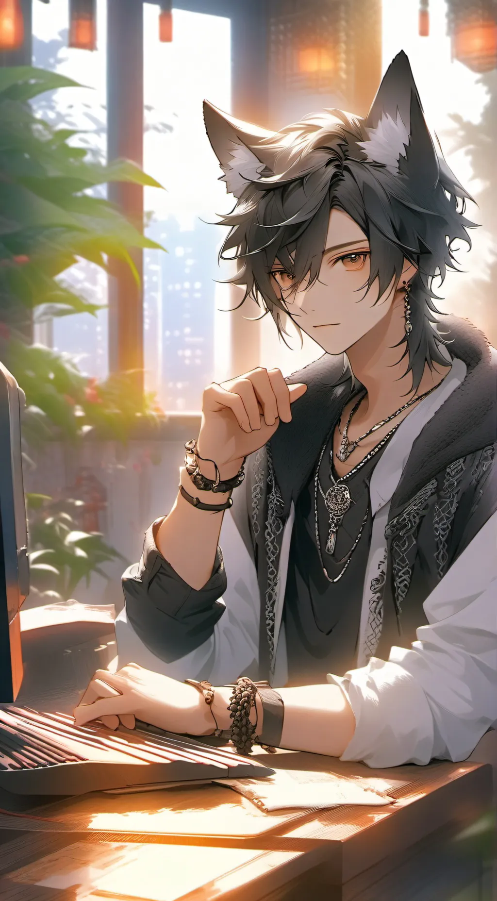 ai character: Heiko  background