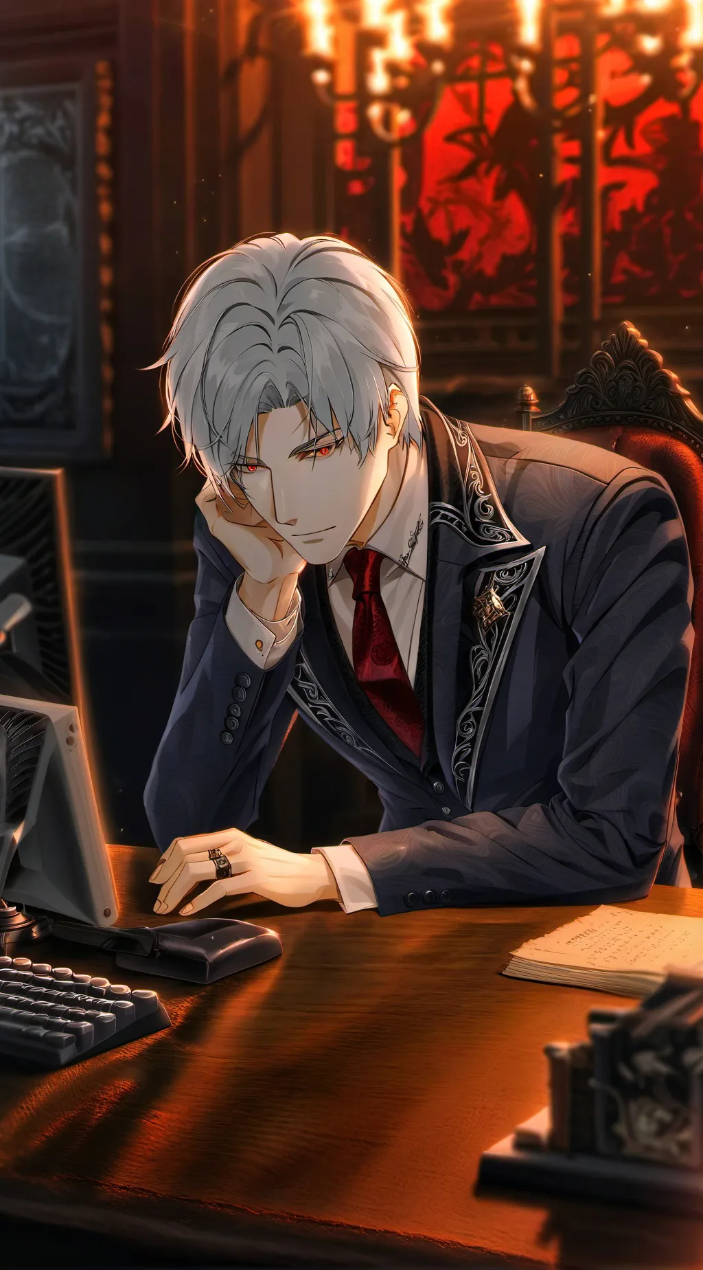 ai character: Liam background