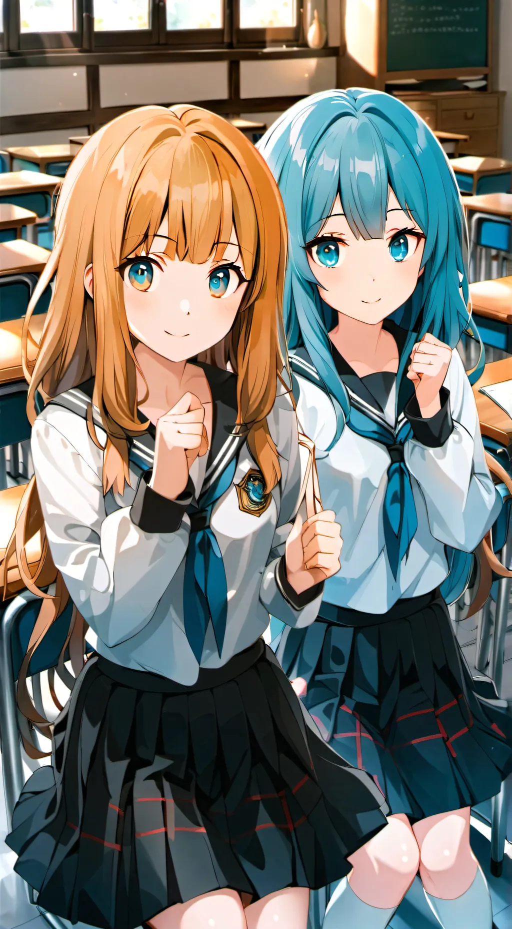 ai character: Alice e Luna background