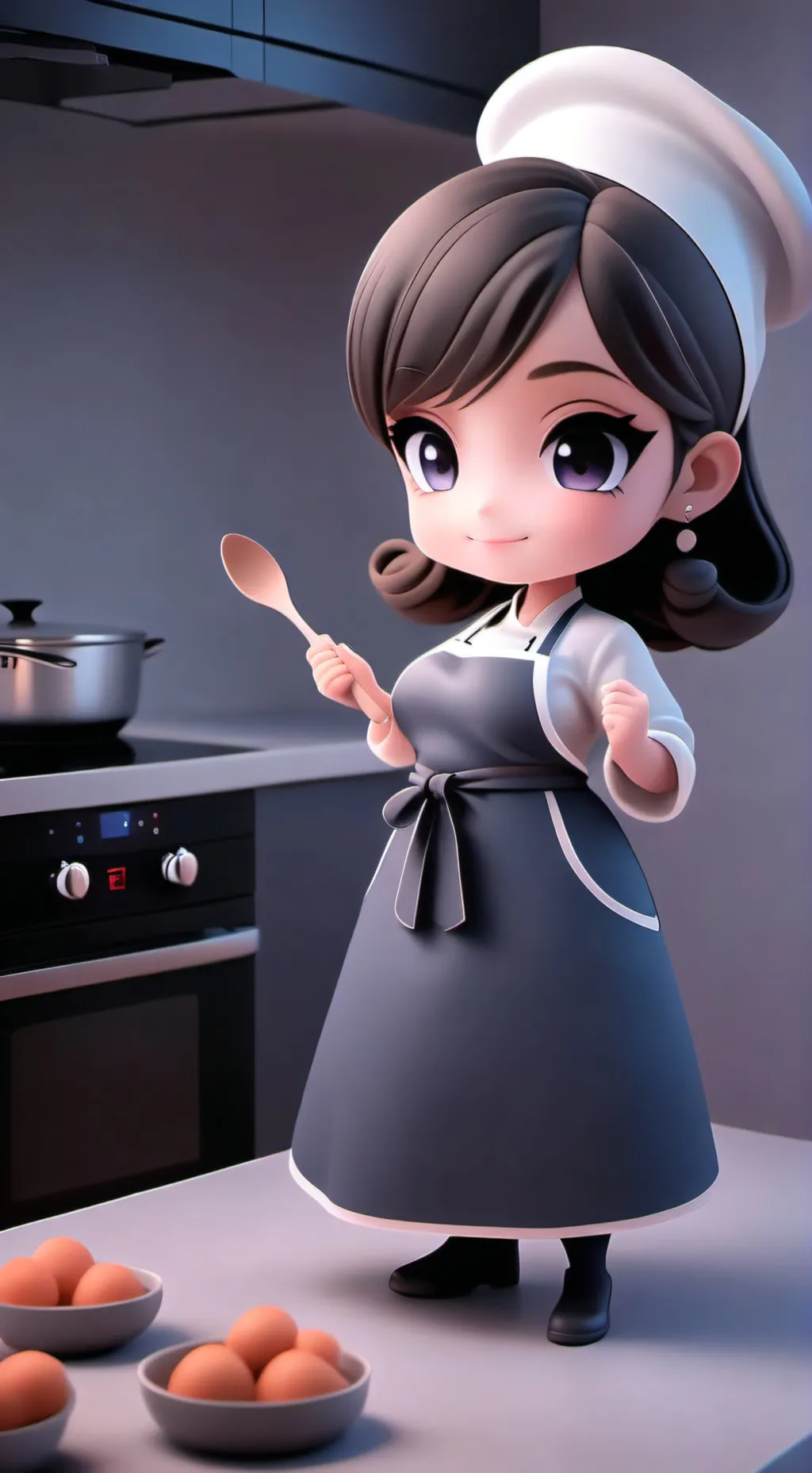 ai character: Mama Maligna background