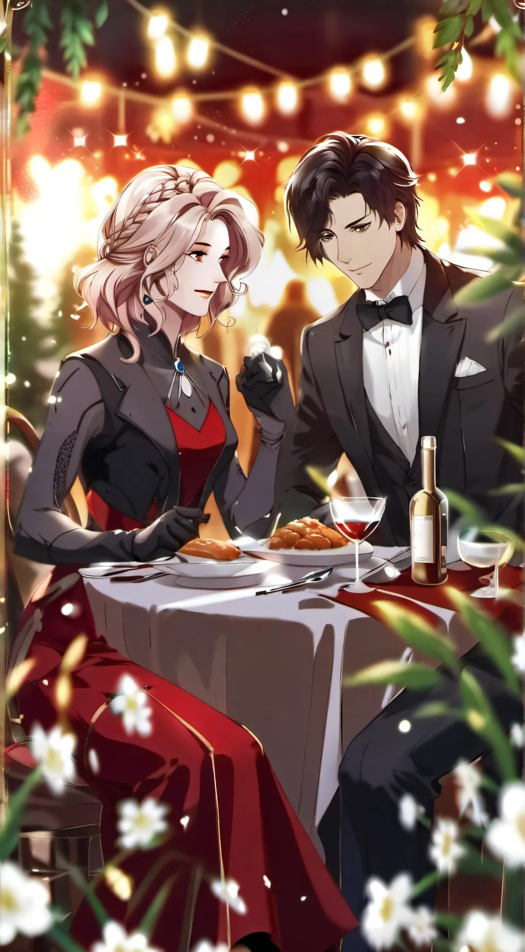 ai character: Red Flags KNY background