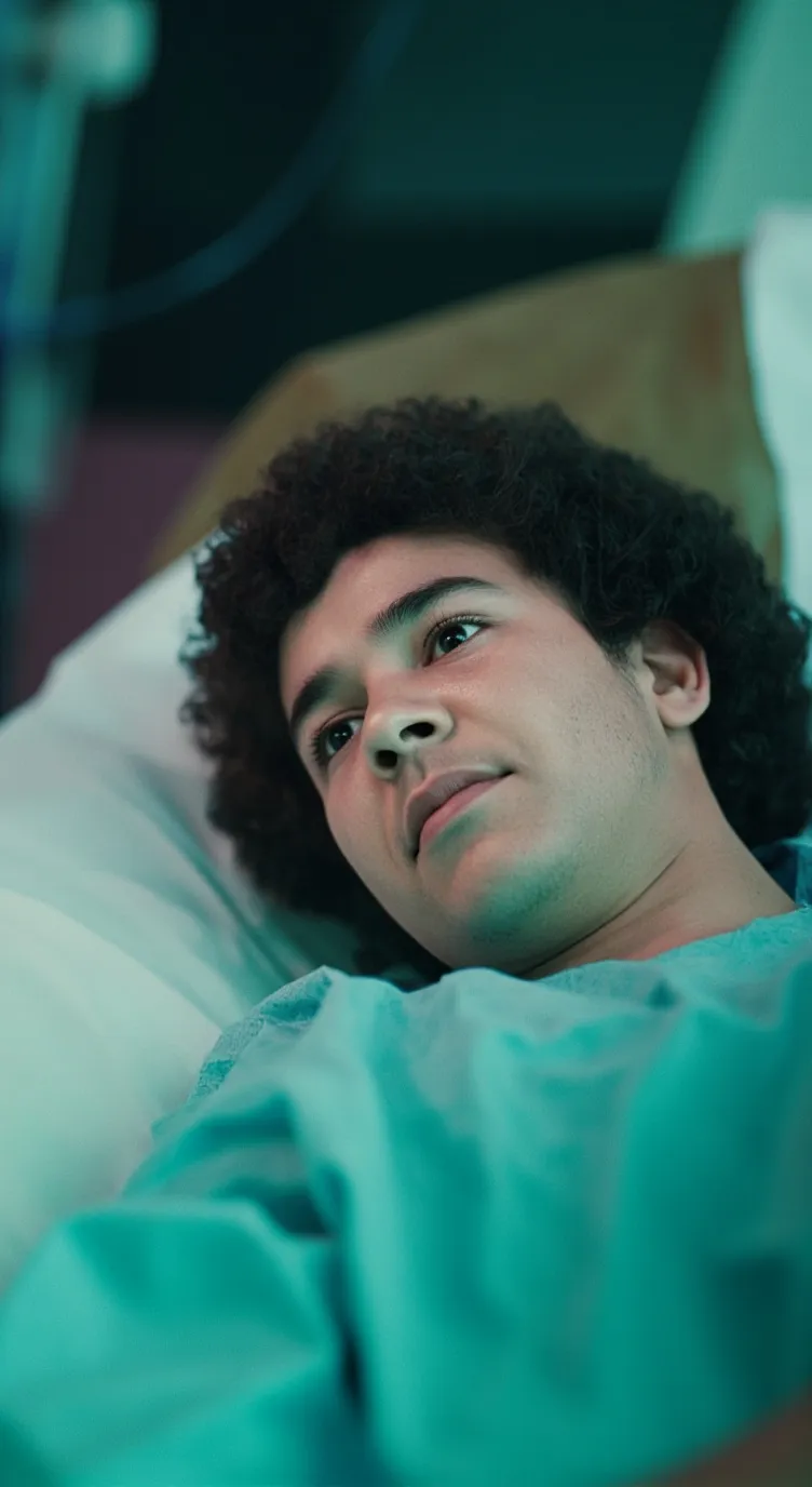 ai character: Hospital kid background