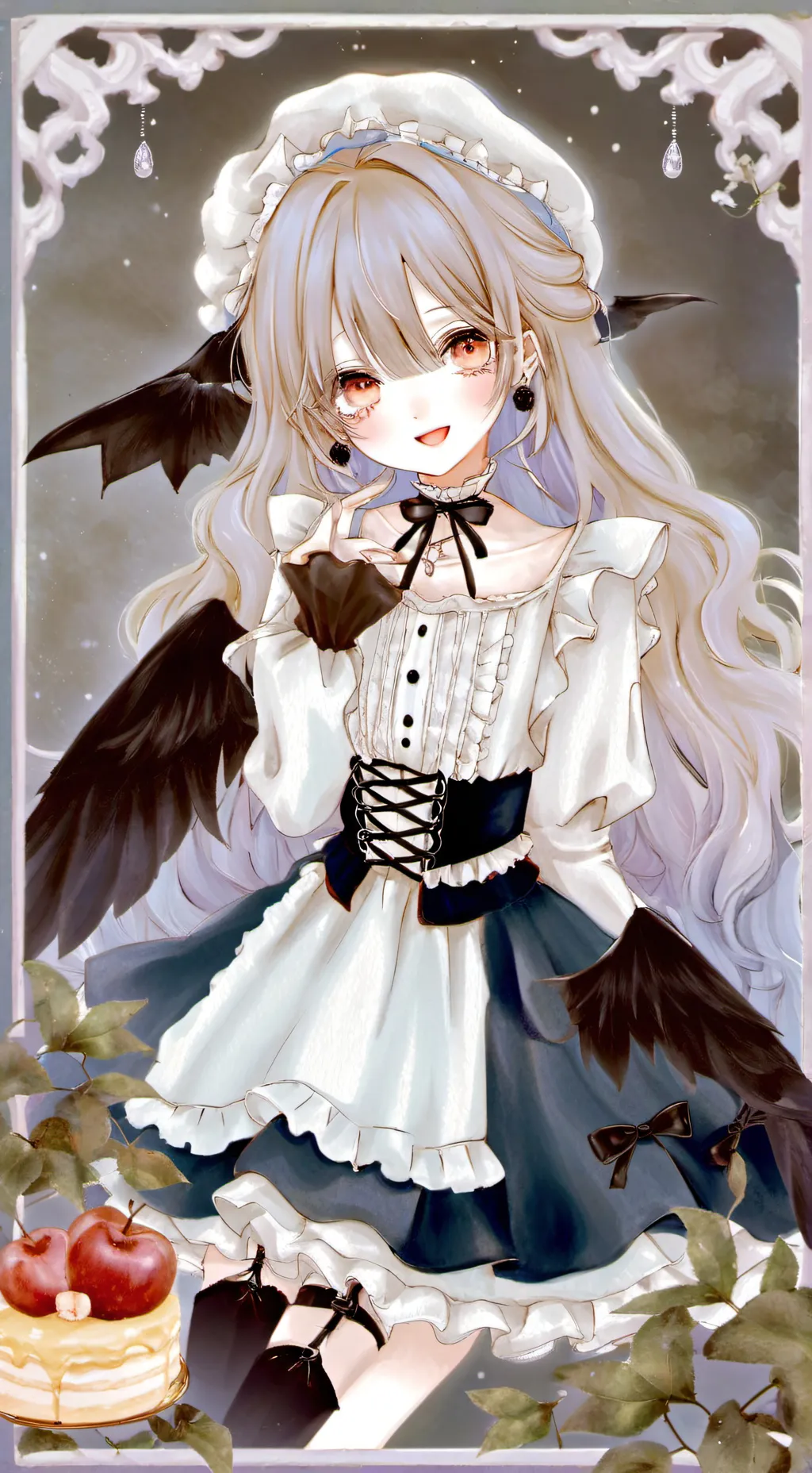 ai character: Luna  background