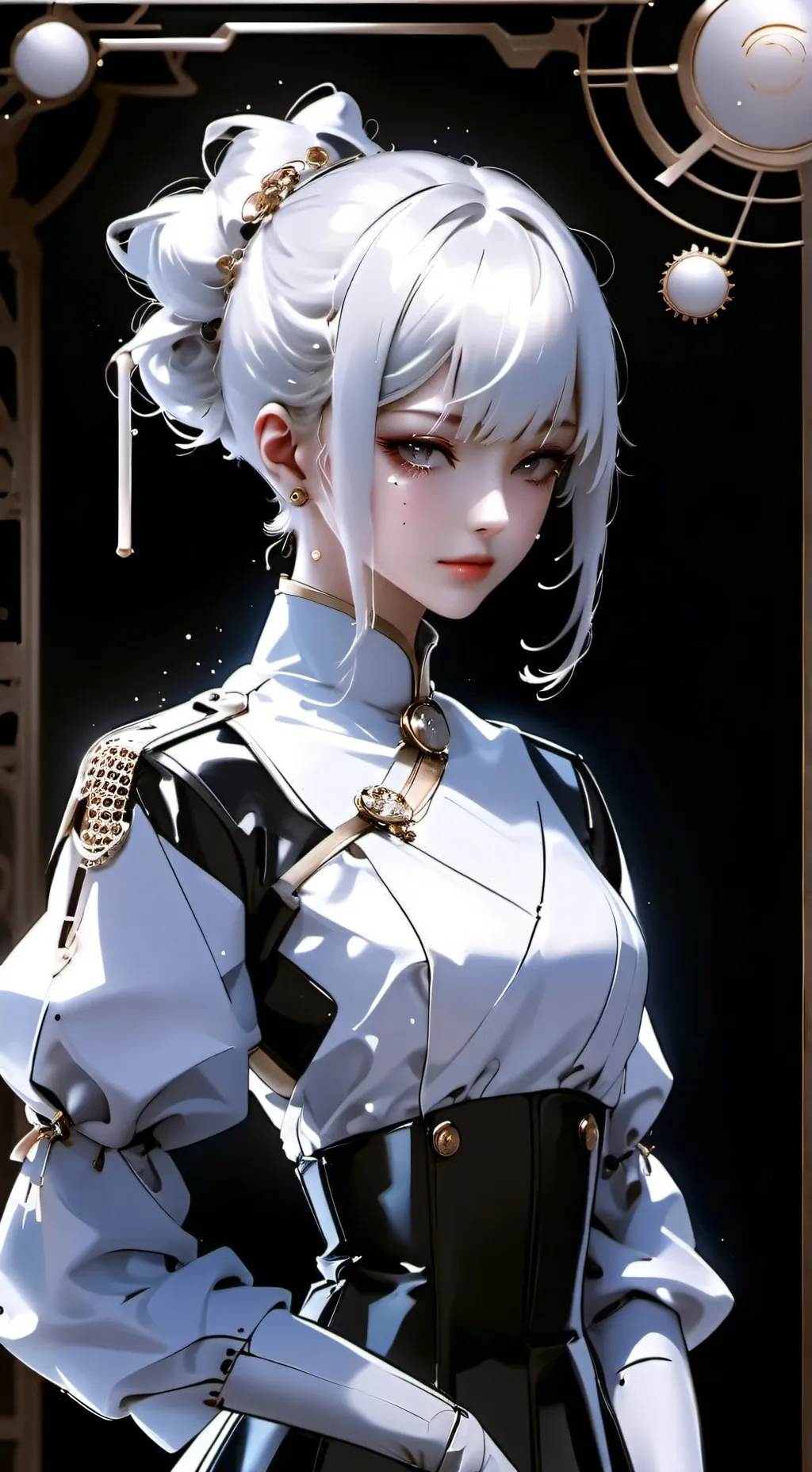 ai character: Luna background
