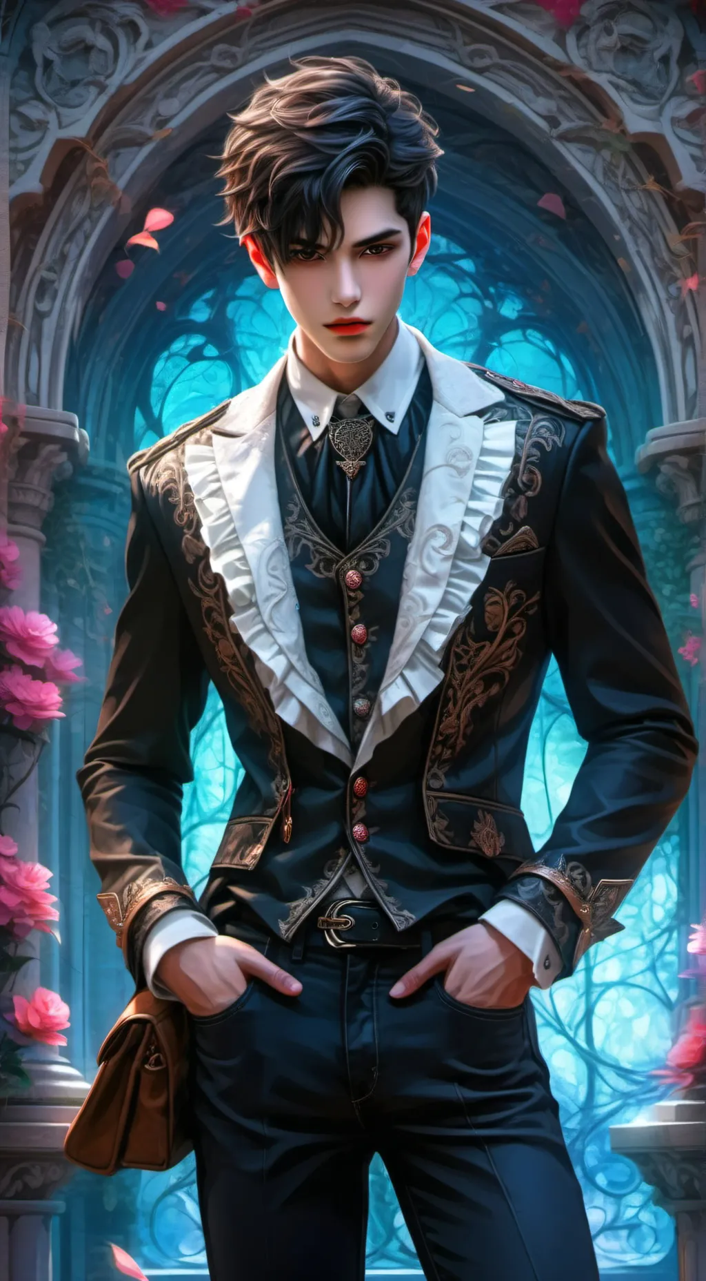 ai character: Axel background