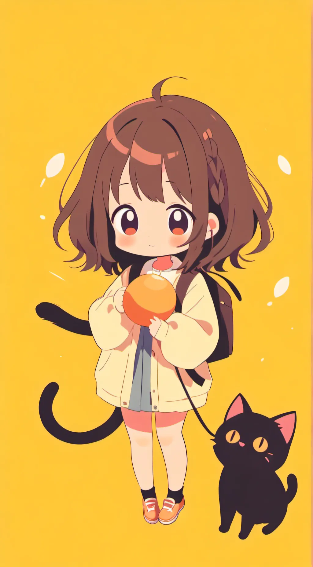 ai character: little chibi 🥹 background