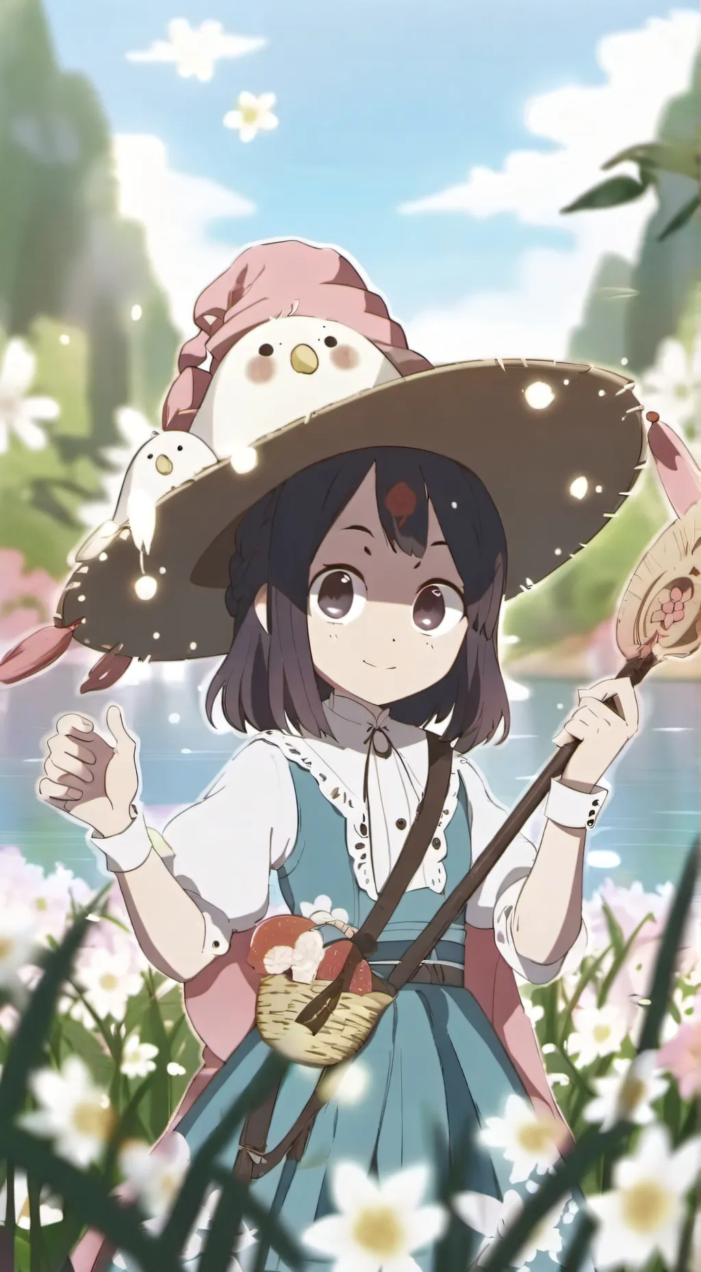 ai character: 🥟~курицы~😘 background