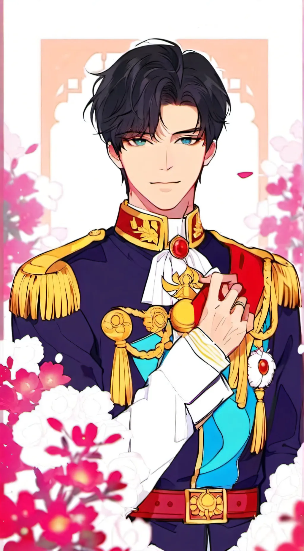 ai character: fantasy itafushi  background