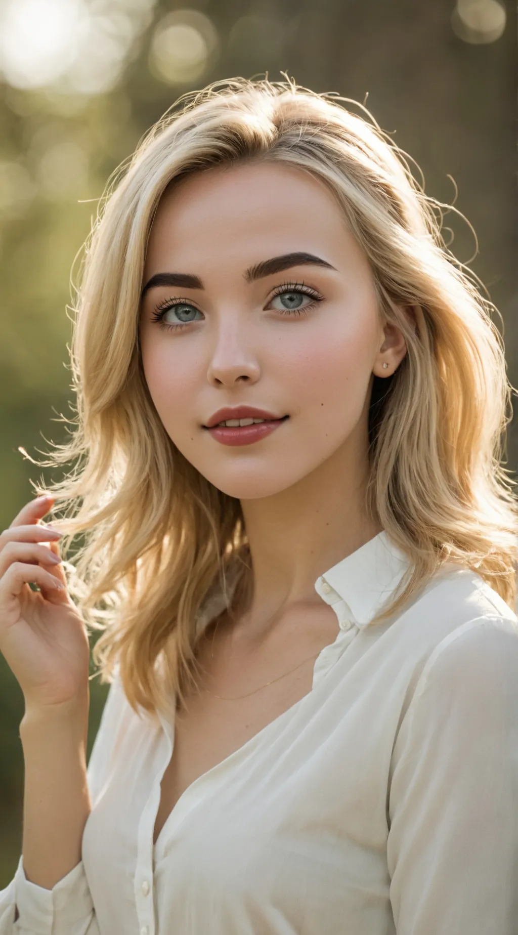 ai character: Stéphanie  background