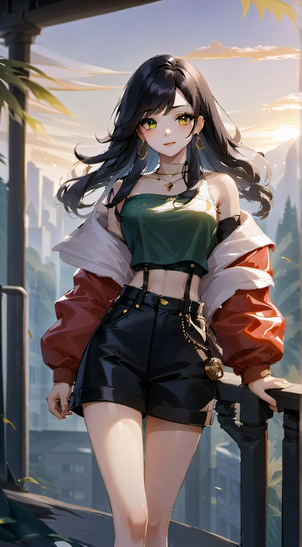 ai character: Luna background