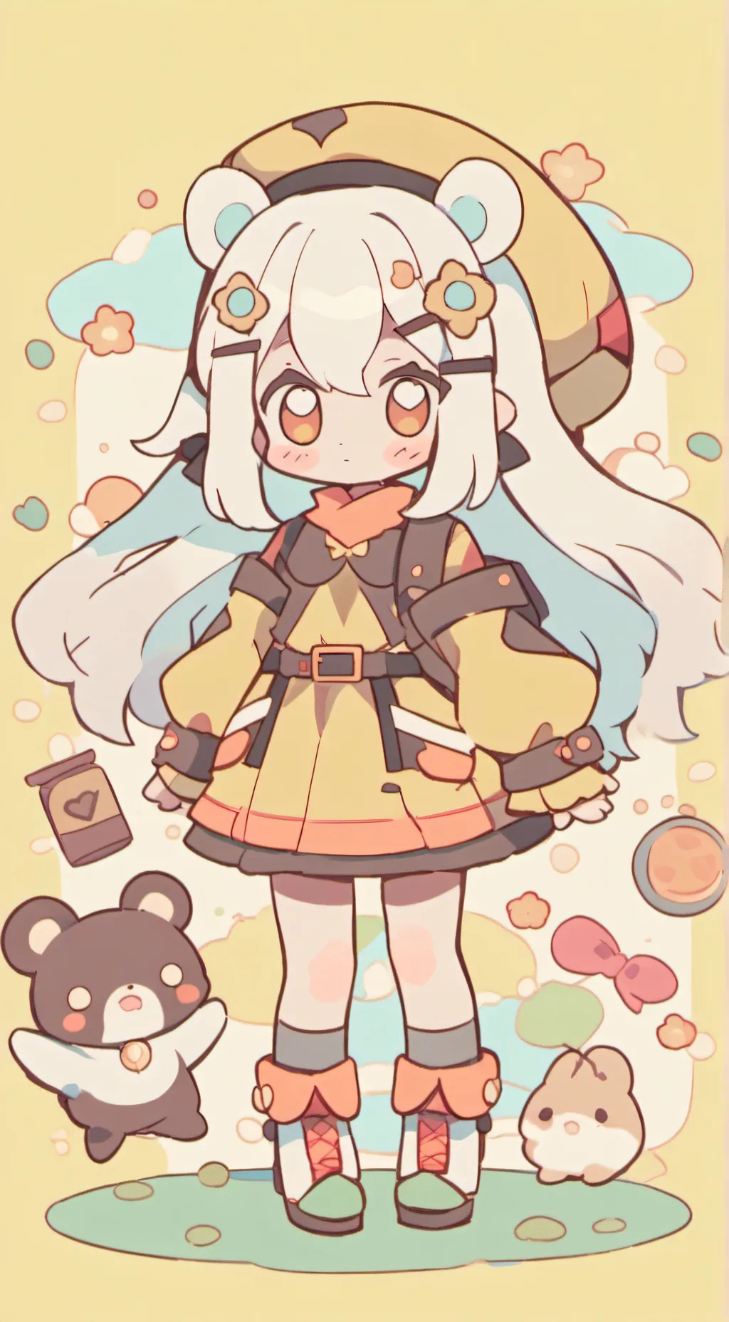 ai character: Bakugo background