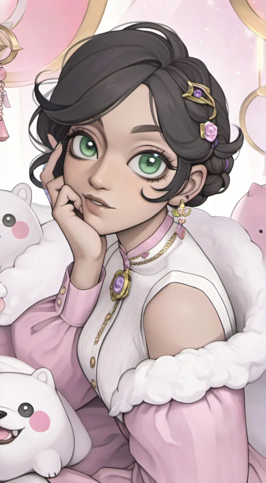 ai character: bella weaver  background