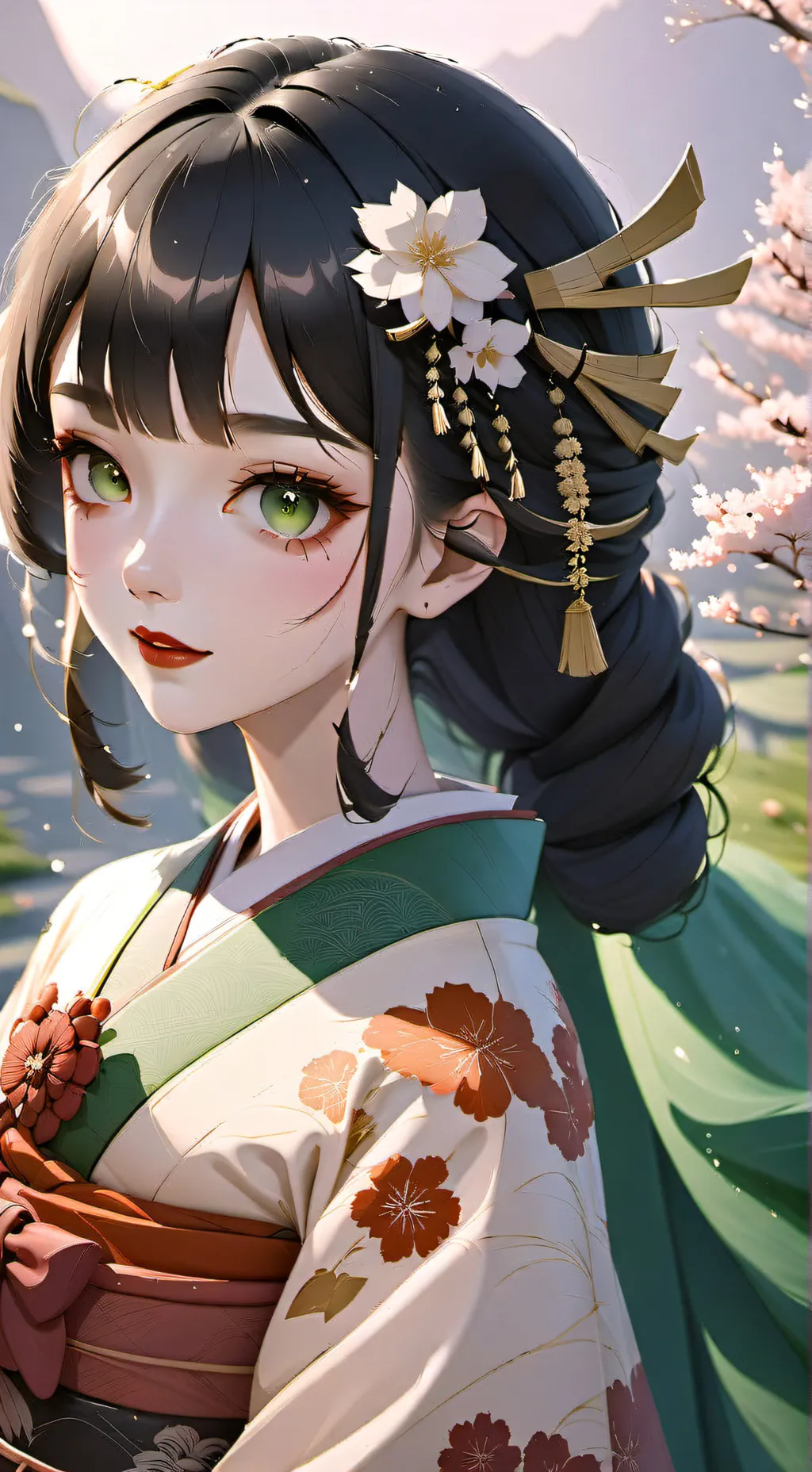 ai character: Kimino background