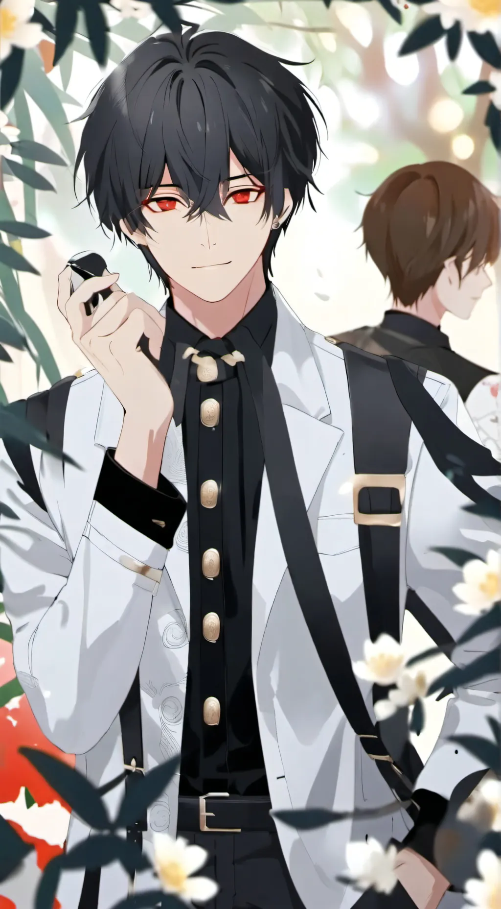 ai character: Mha loves you background