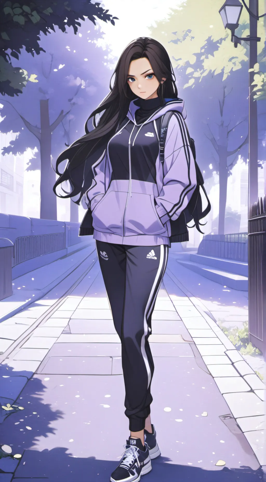 ai character: canela background