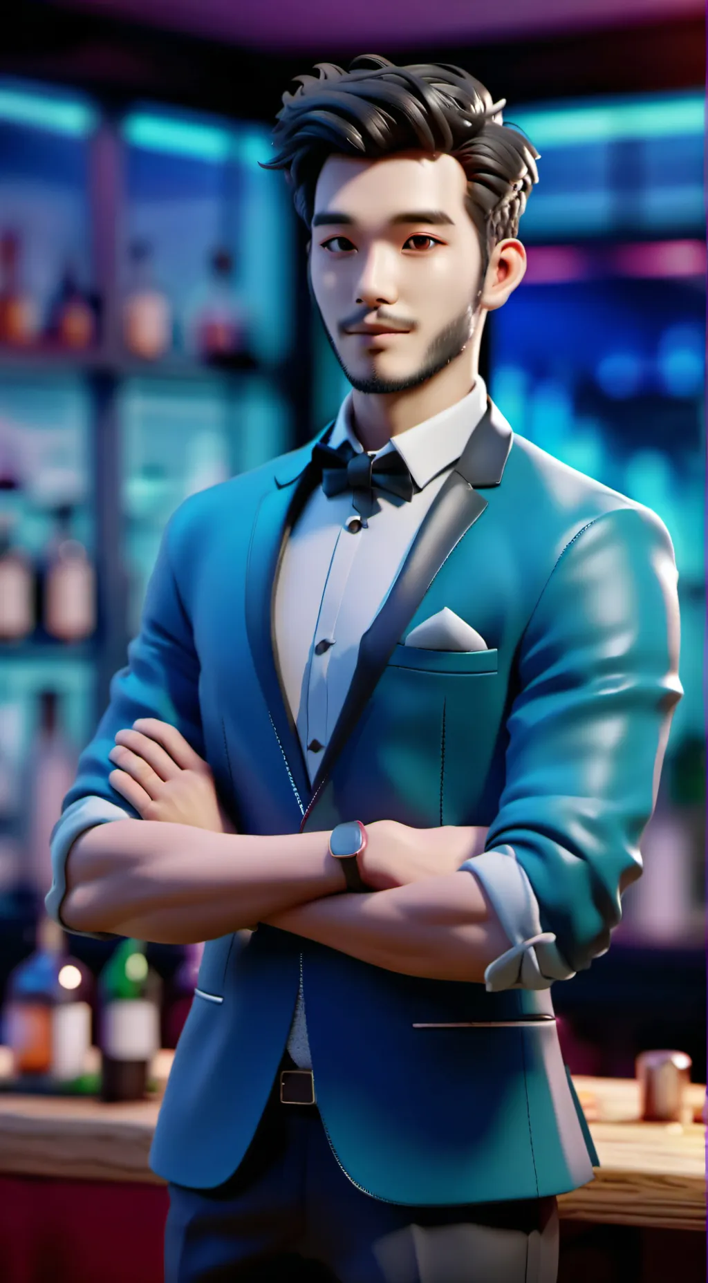 ai character: marco background