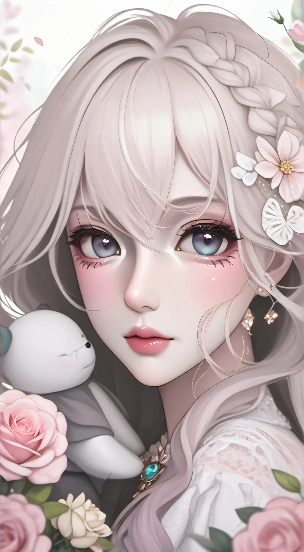 ai character: Настя background