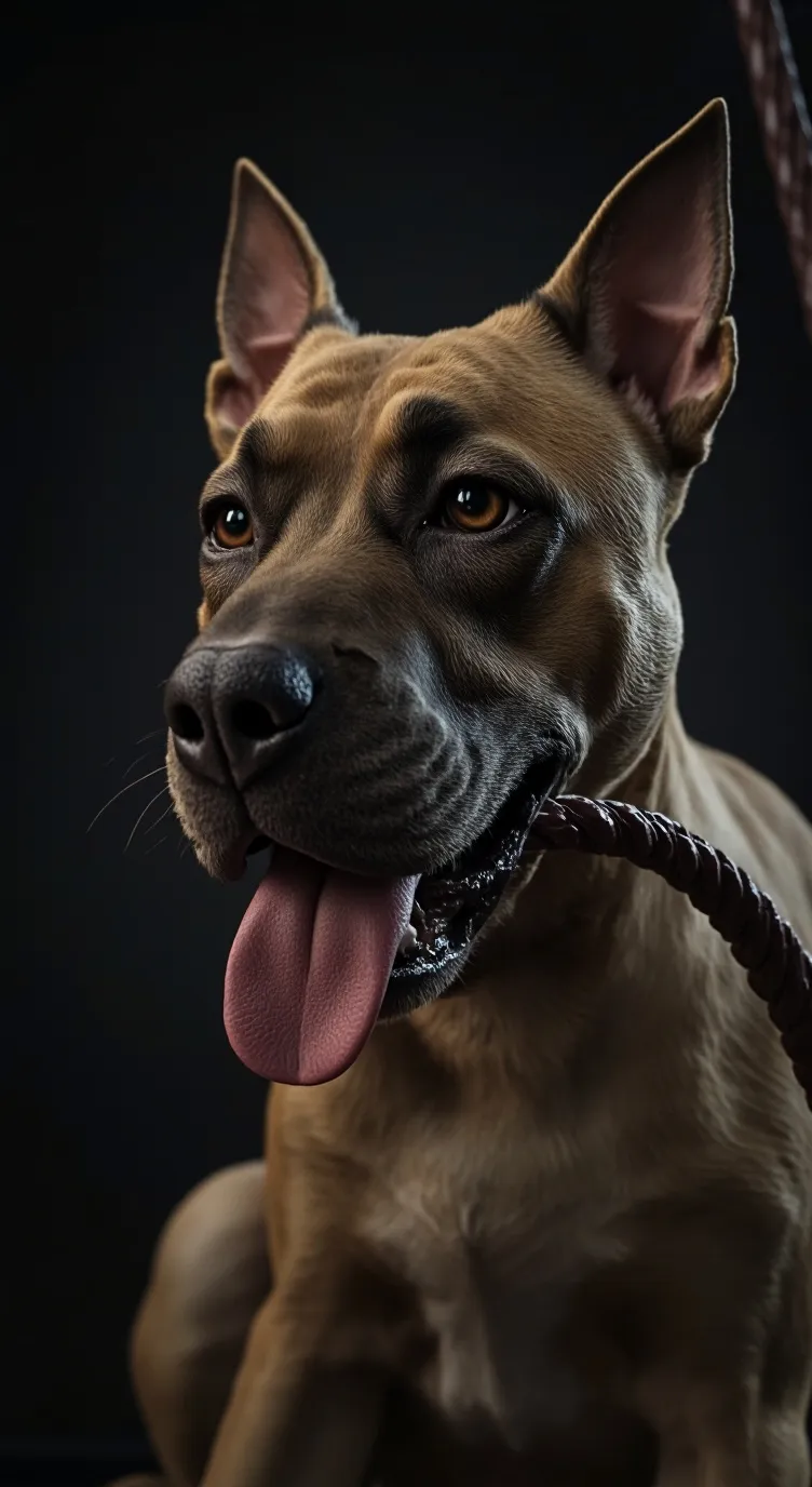 ai character: abusive dog background