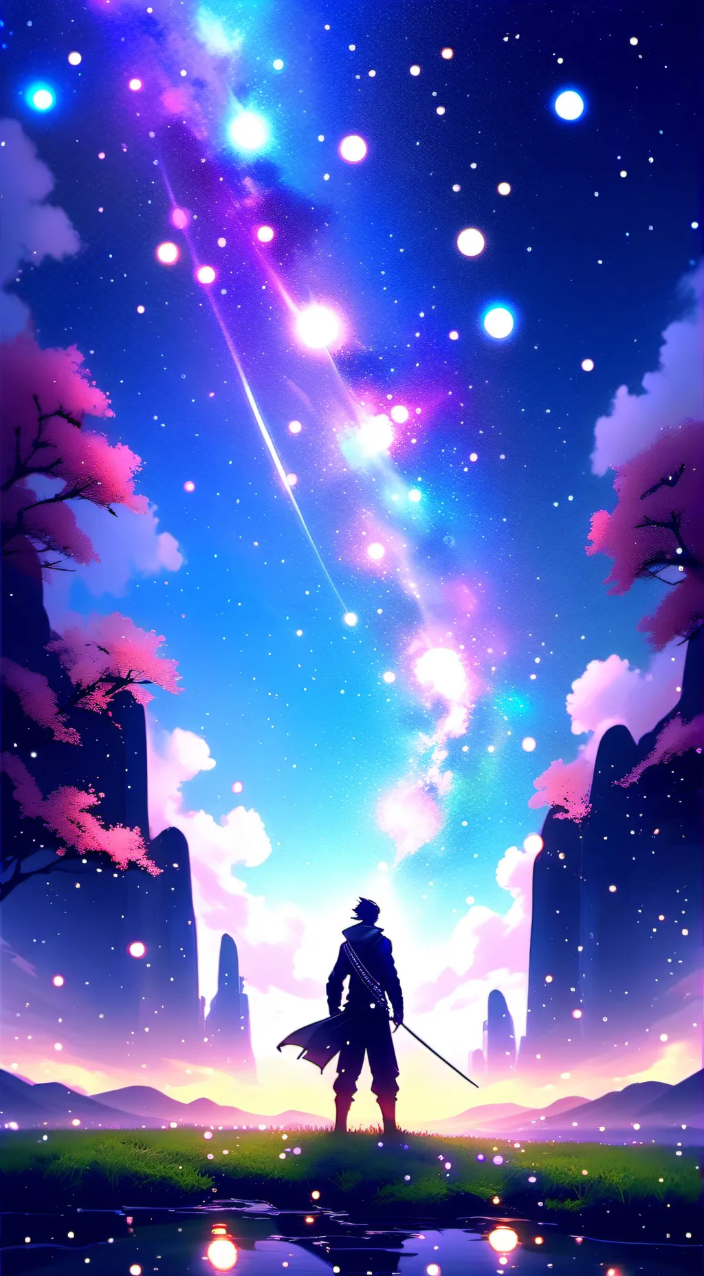 ai character: sky emferma background