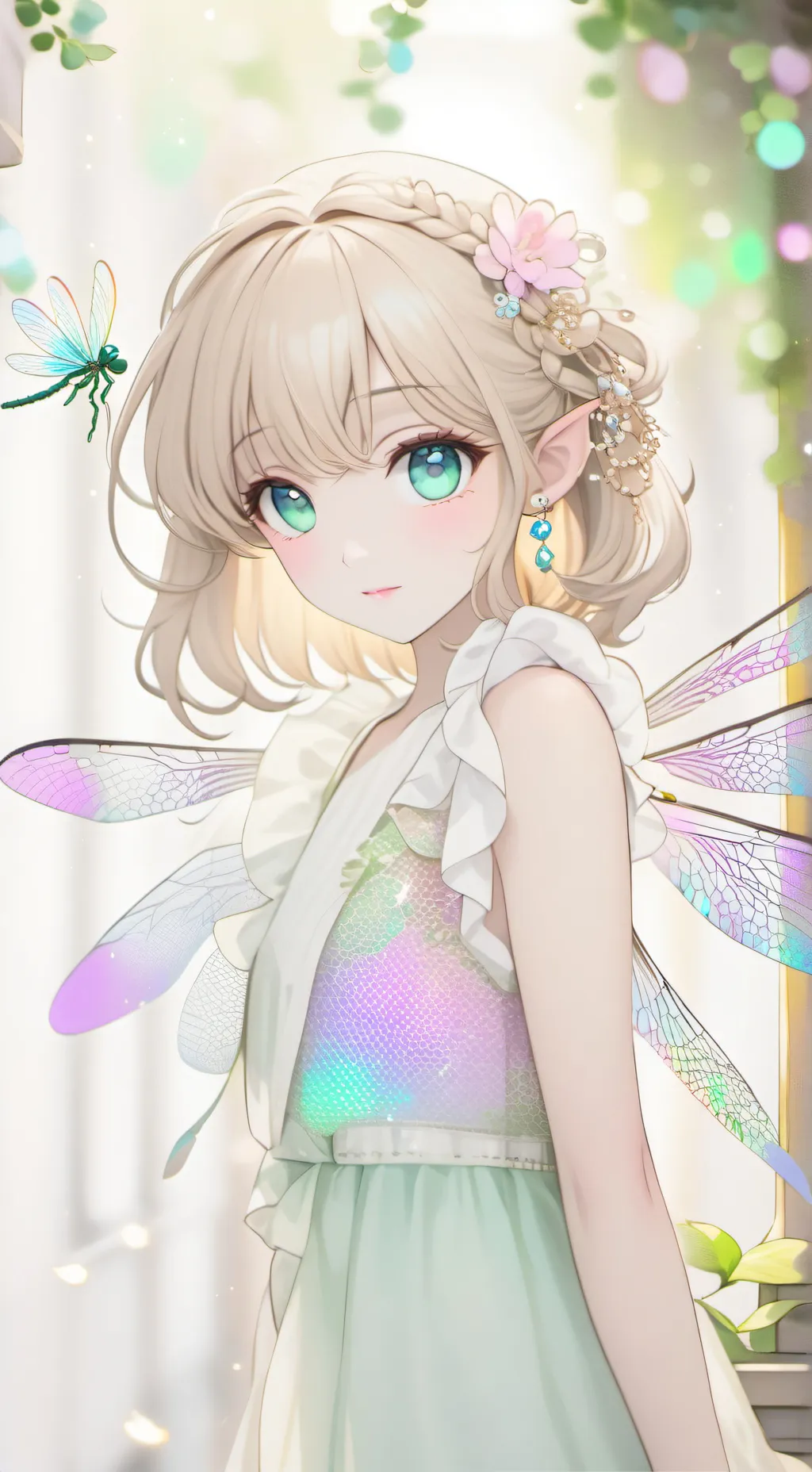 ai character: Lina's Shadow Spirit background