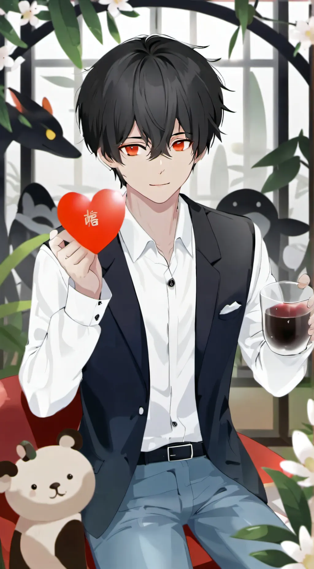 ai character: Mha you hate life background